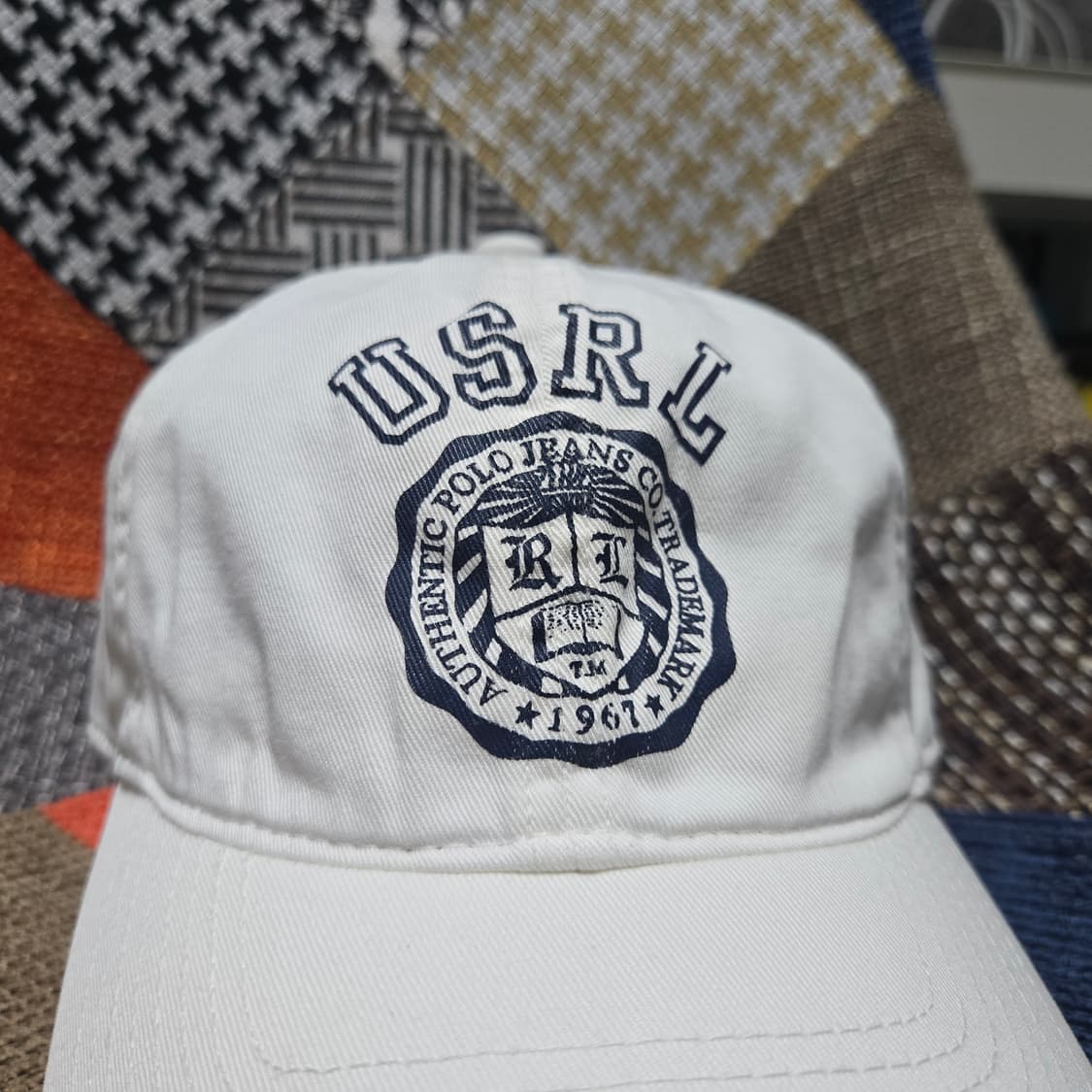 OS 폴로랄프로렌 폴로진스 90s 빈티지 볼캡 화이트 상품이미지5