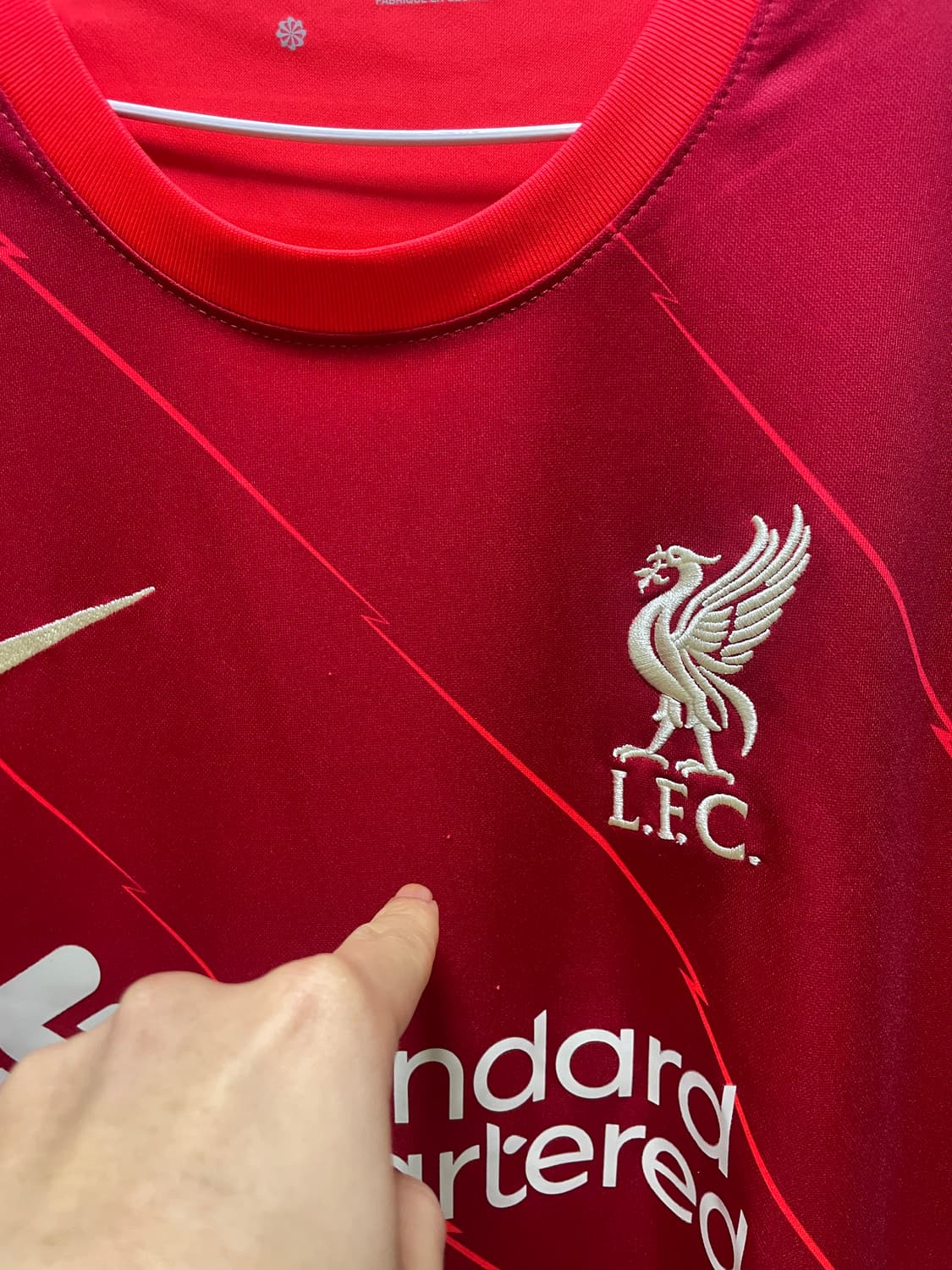 나이키 리버풀 정품 유니폼 XXL 상품이미지2