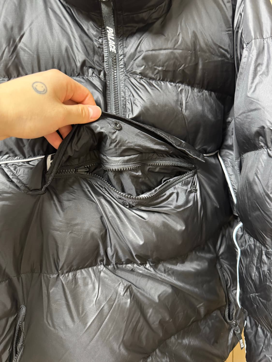 [L] 23ss 팔라스 퍼텍스 P90 아노락 푸퍼 자켓 블랙 상품이미지5