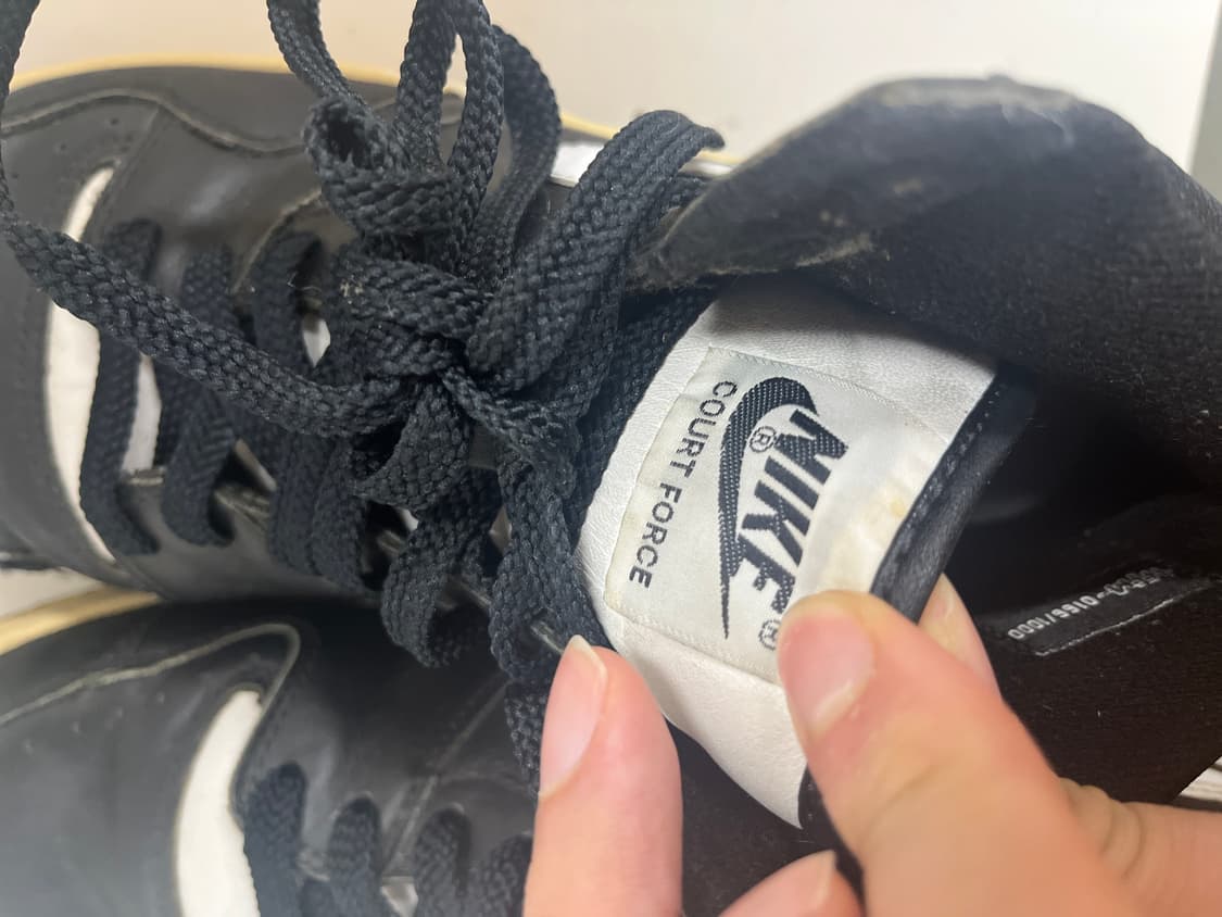 나이키 htm 코트포스 하이 검흰 1000족 한정 상품이미지7