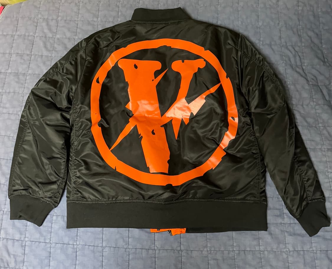 [L]브이론X프라그먼트 봄버 자켓 상품이미지2