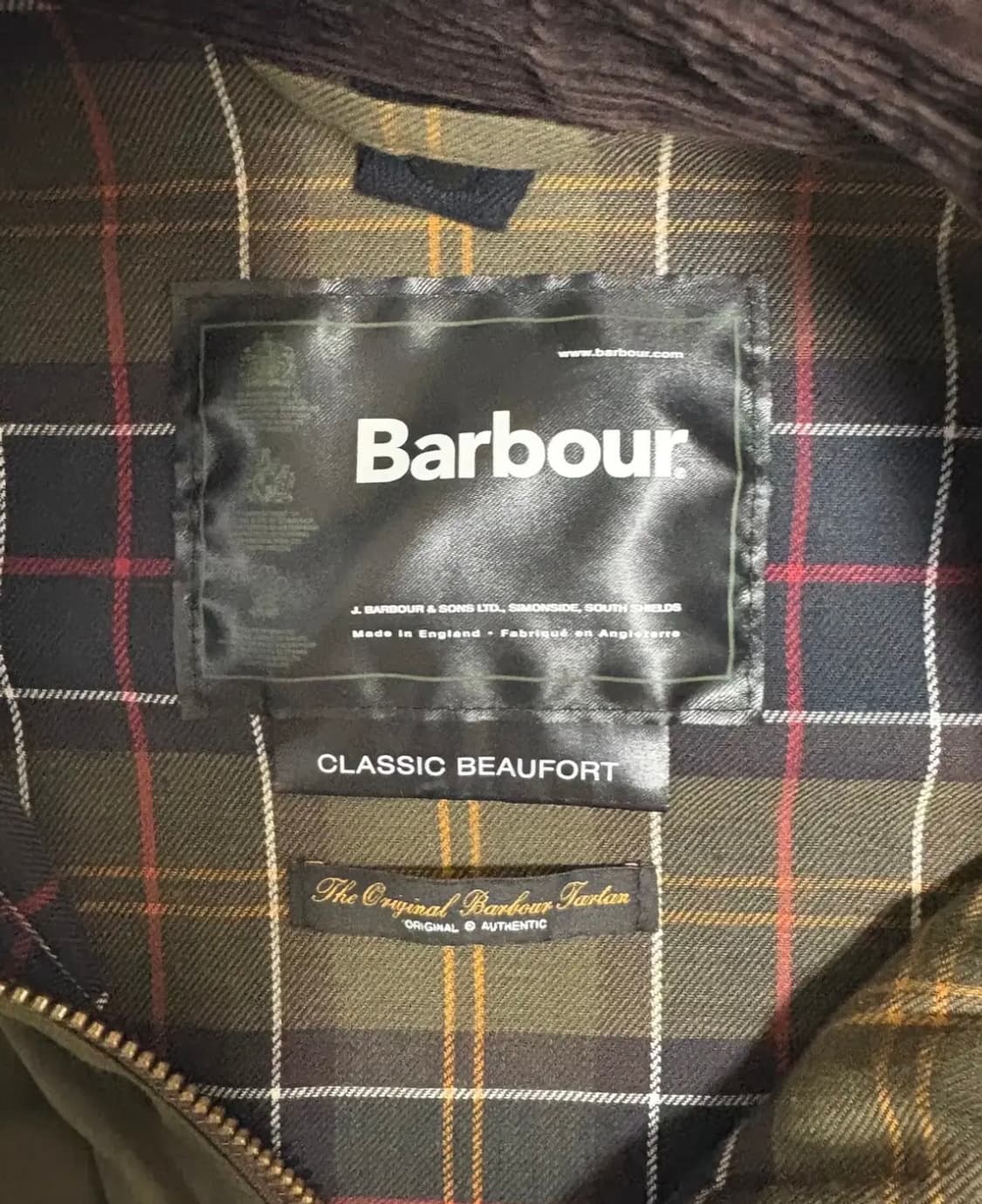 바버 뷰포트 올리브 46사이즈 상품이미지3