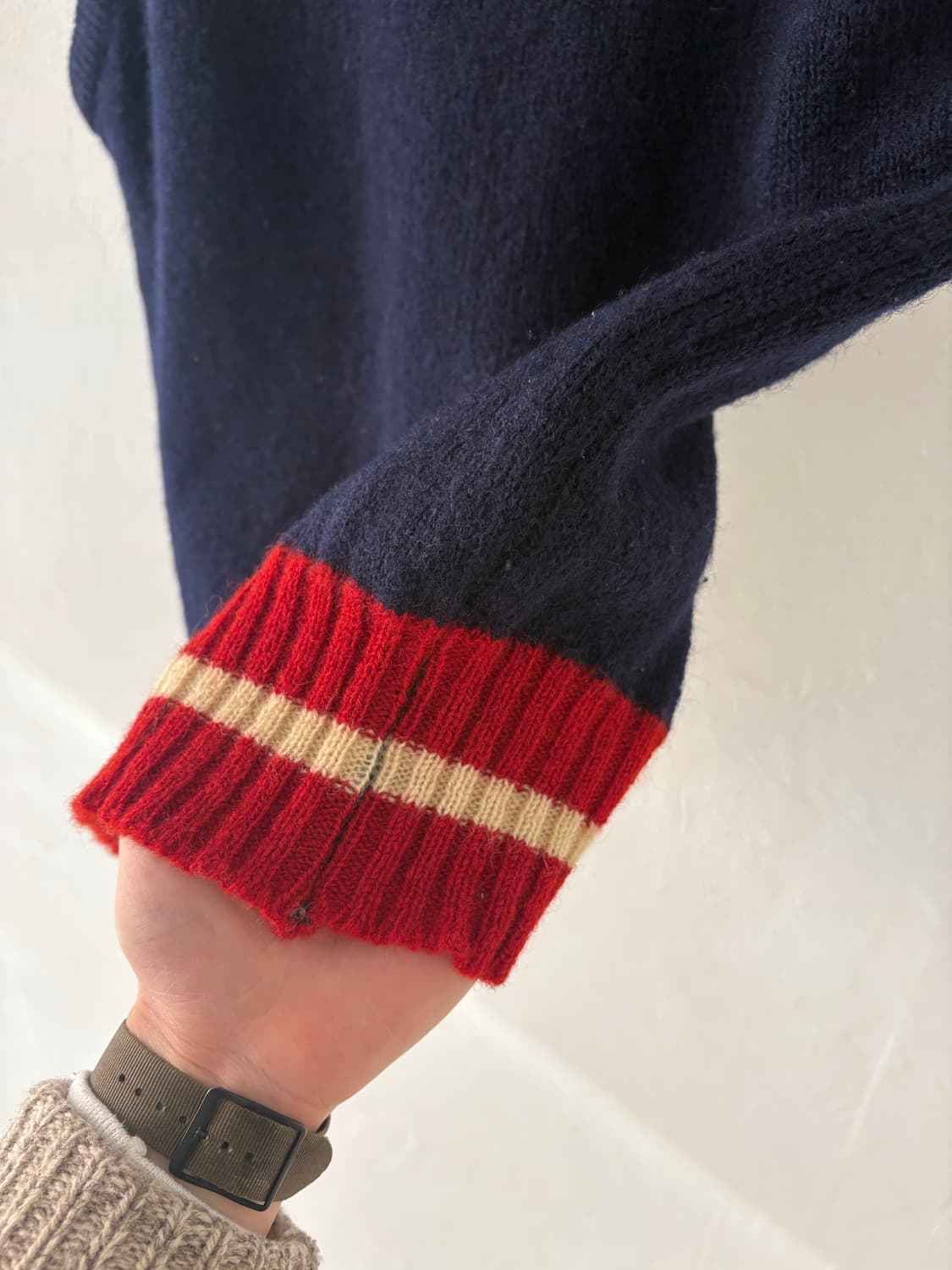 60-70’s Pendleton Lobo Virgin Wool Vest  상품이미지6