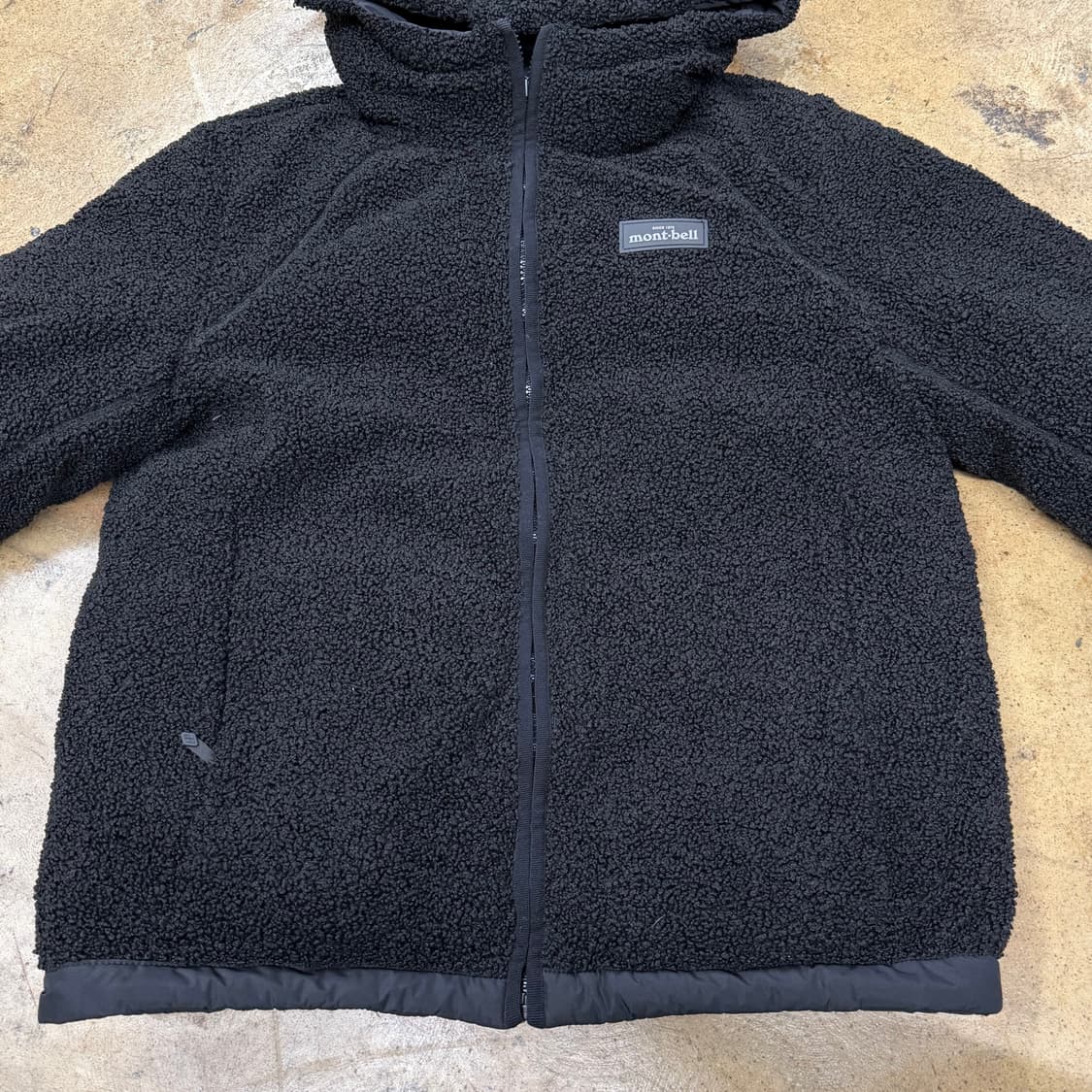 [정품/M] 몽벨 블랙 양면 경량 패딩 점퍼 b18 상품이미지5