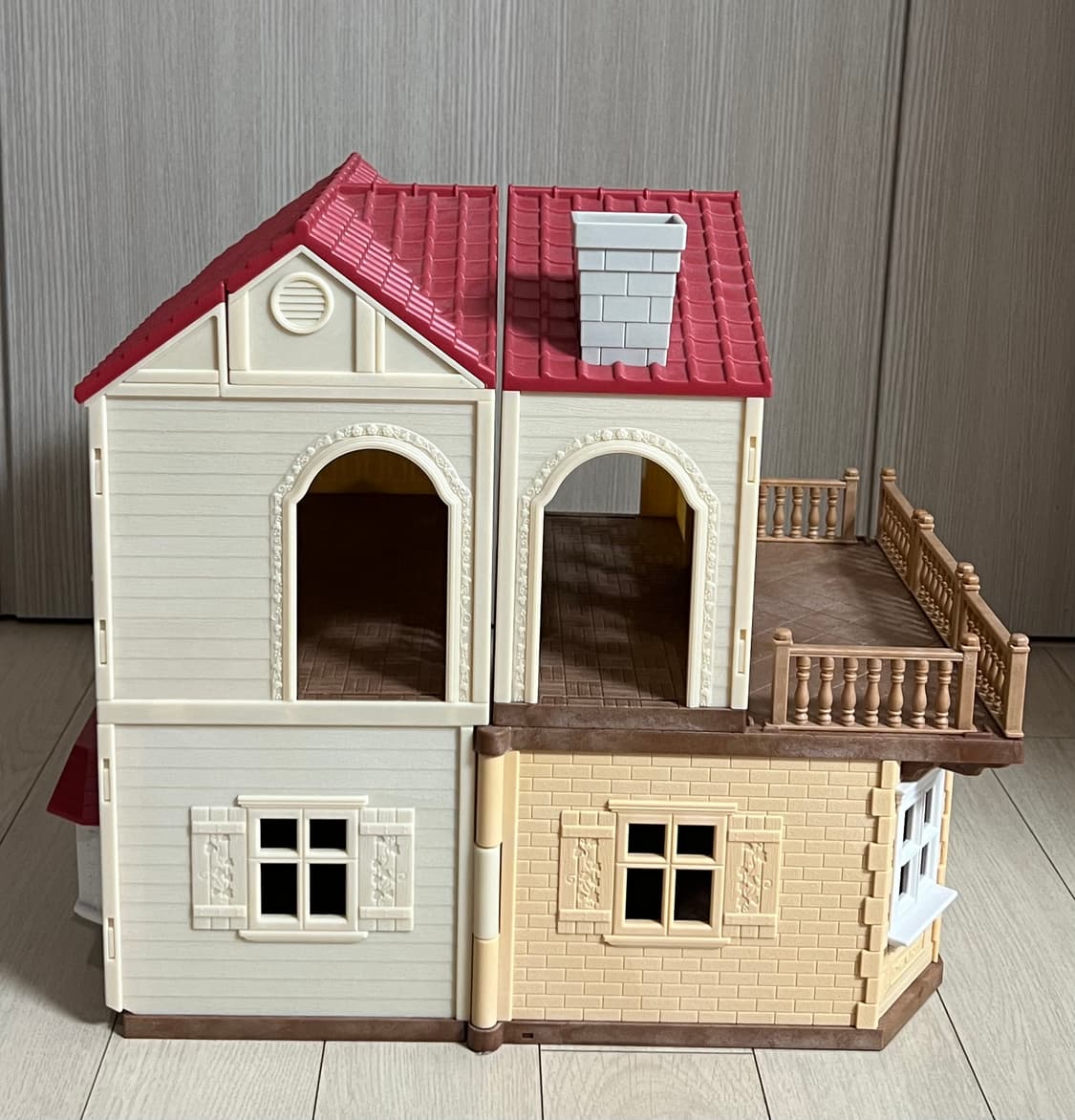 [착불배송] 실바니안 패밀리 불이 들어오는 빨간지붕 이층집 상품이미지5