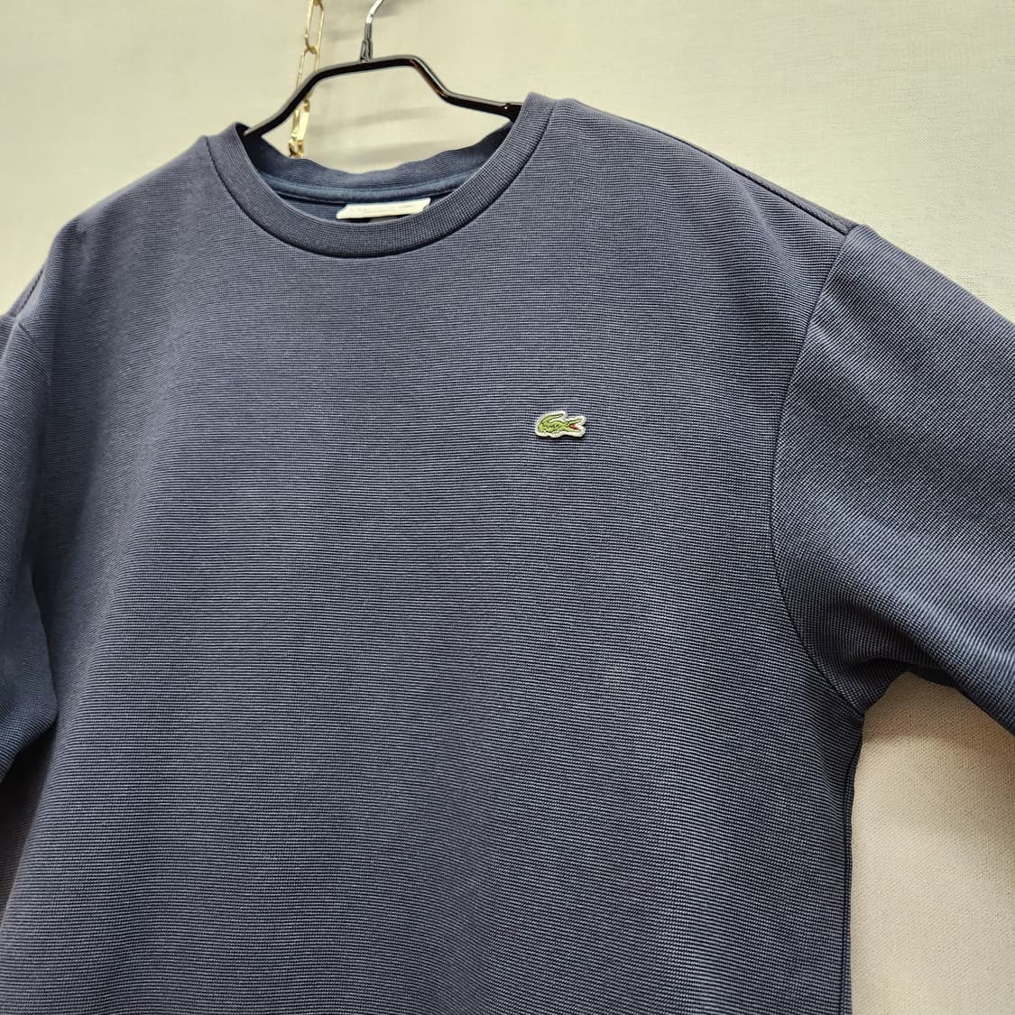라코스테 로고 맨투맨 반팔티 M(L) 상품이미지3