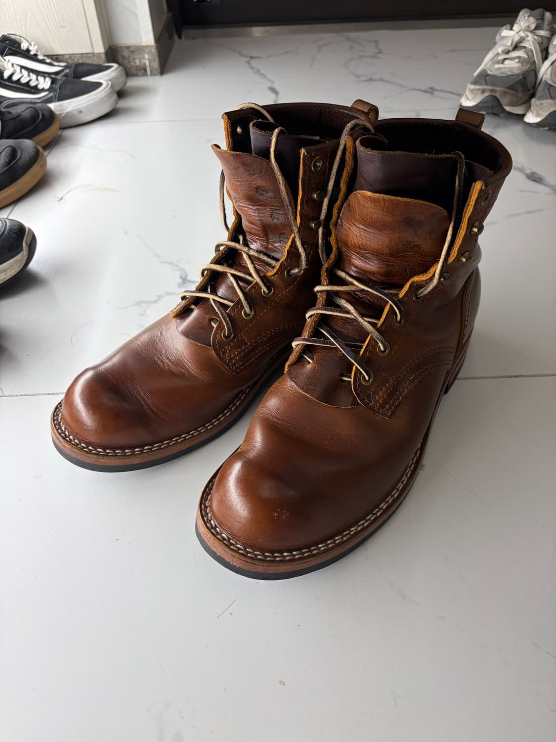 [9.5E, 275-280] Nicks 닉스 팔콘 부츠 화이츠 부츠 상품이미지3