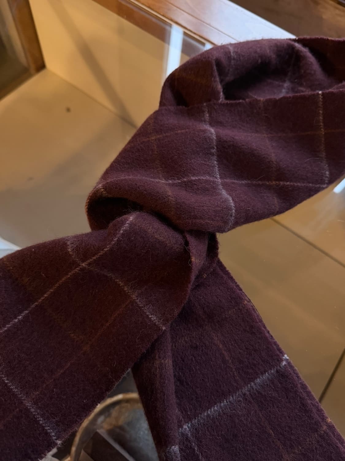 헤리티지 캐시미어 머플러 상품이미지3