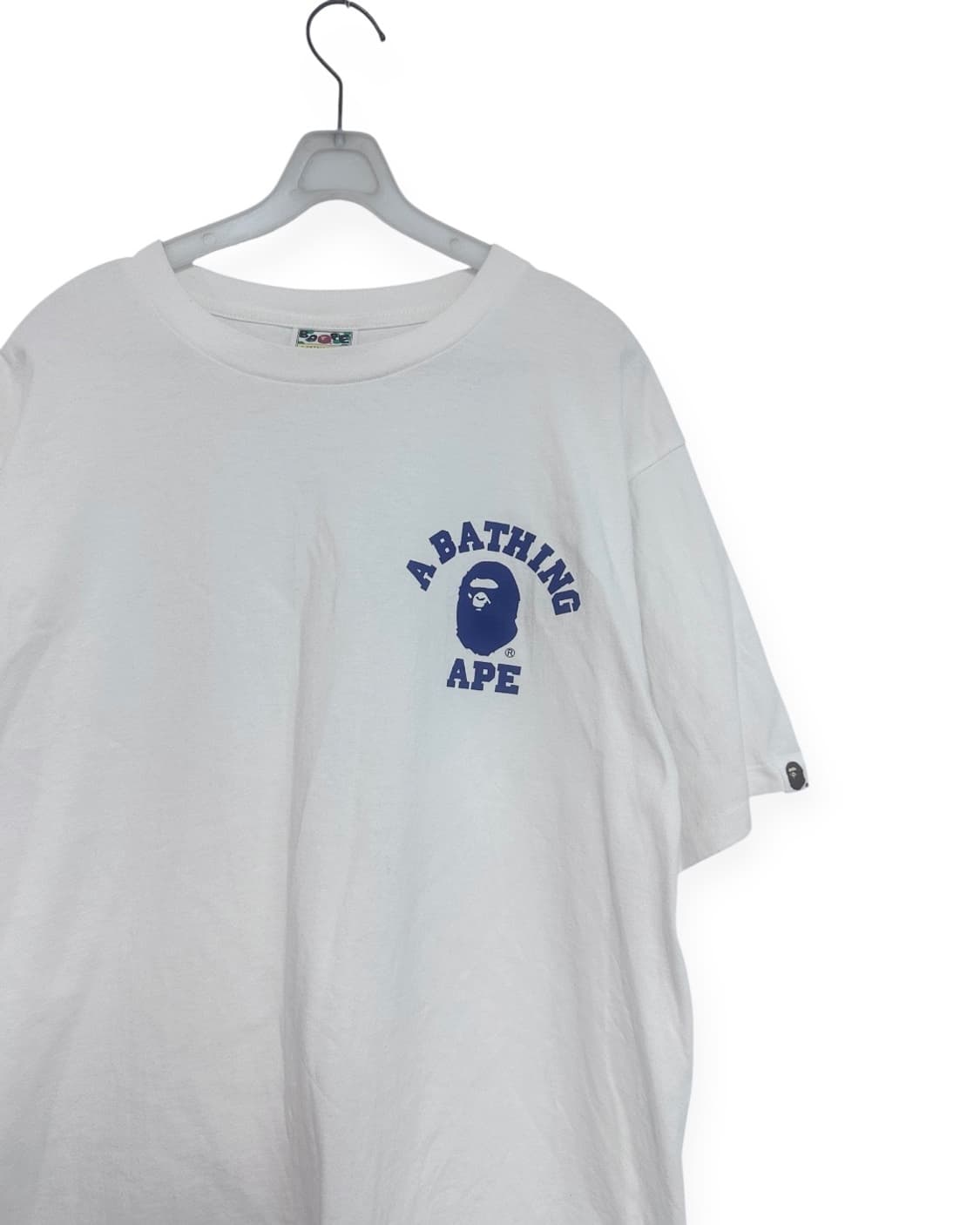 BAPE 베이프 흰색 반팔 티셔츠 상품이미지2
