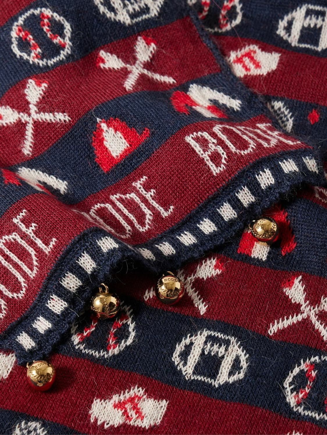 보디 BODE Sporying jacquard 머플러 상품이미지3