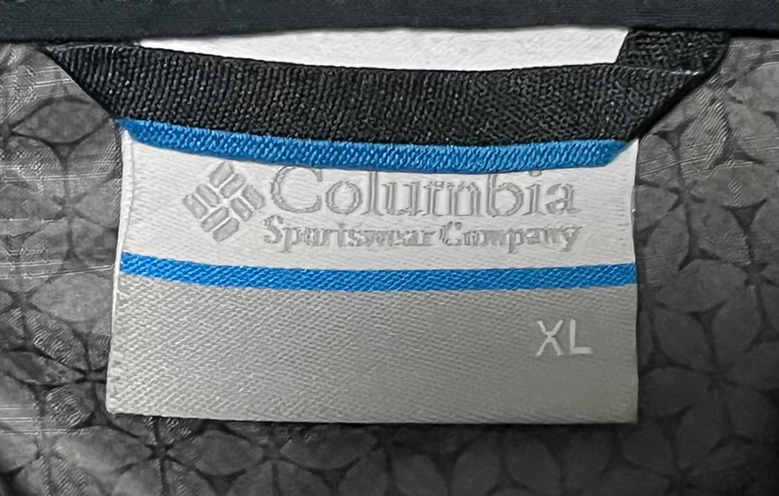 콜롬비아 바람막이 XL 회색 상품이미지8