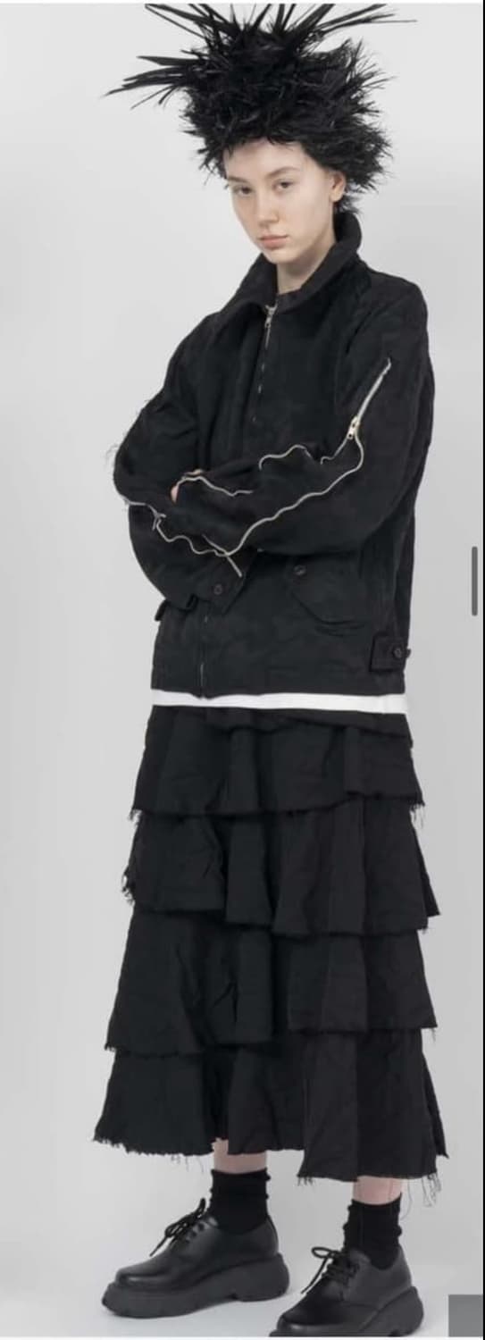 꼼데가르송 블랙 카모플라쥬 자켓 상품이미지4