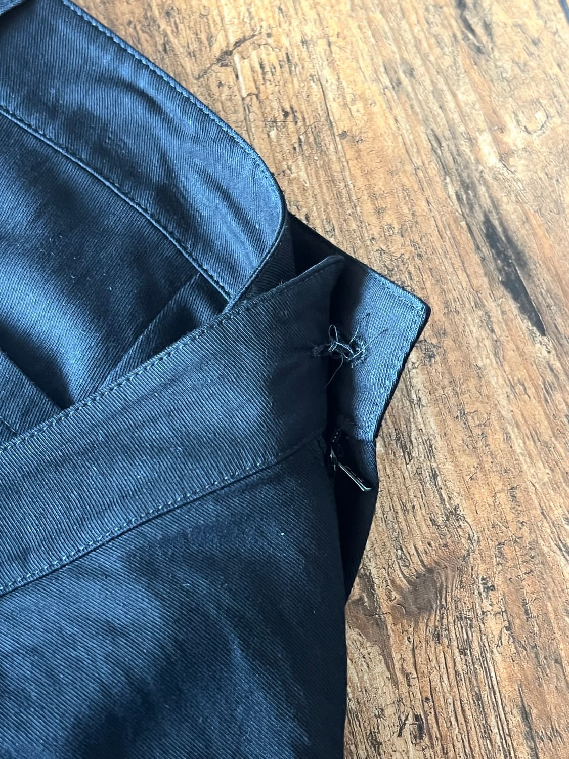 비긴202 나이코마 투턱 팬츠 블랙 3 상품이미지4