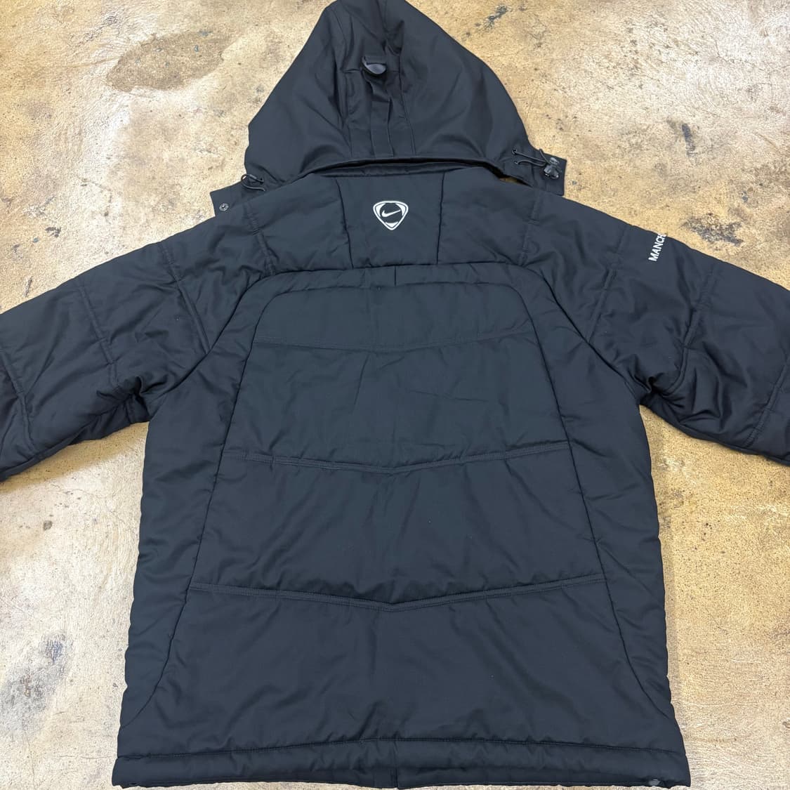 [정품/m,100] 나이키 맨유 패딩 점퍼 자켓 b17 상품이미지4