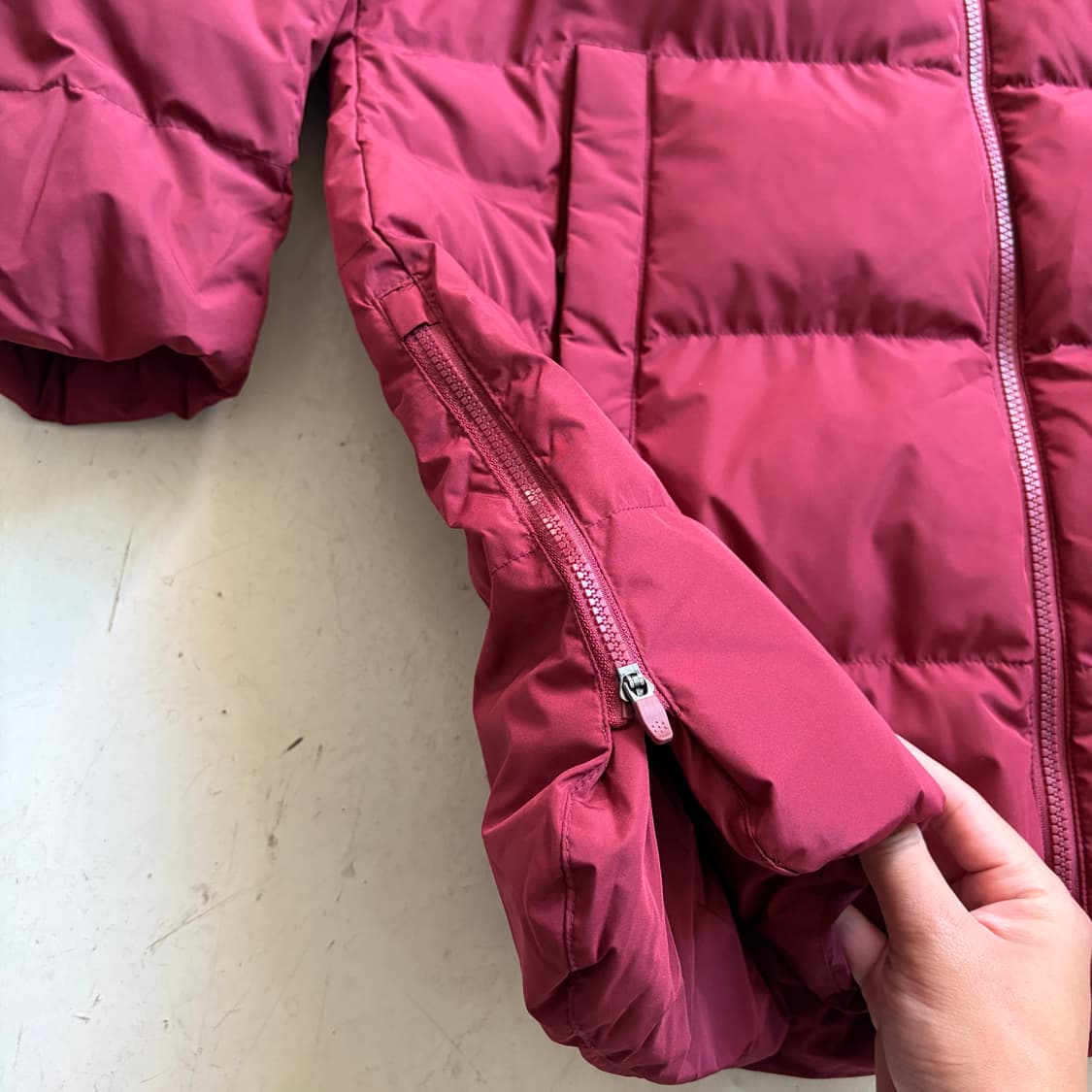 몽벨 빈티지 구스다운 패딩 L 상품이미지4