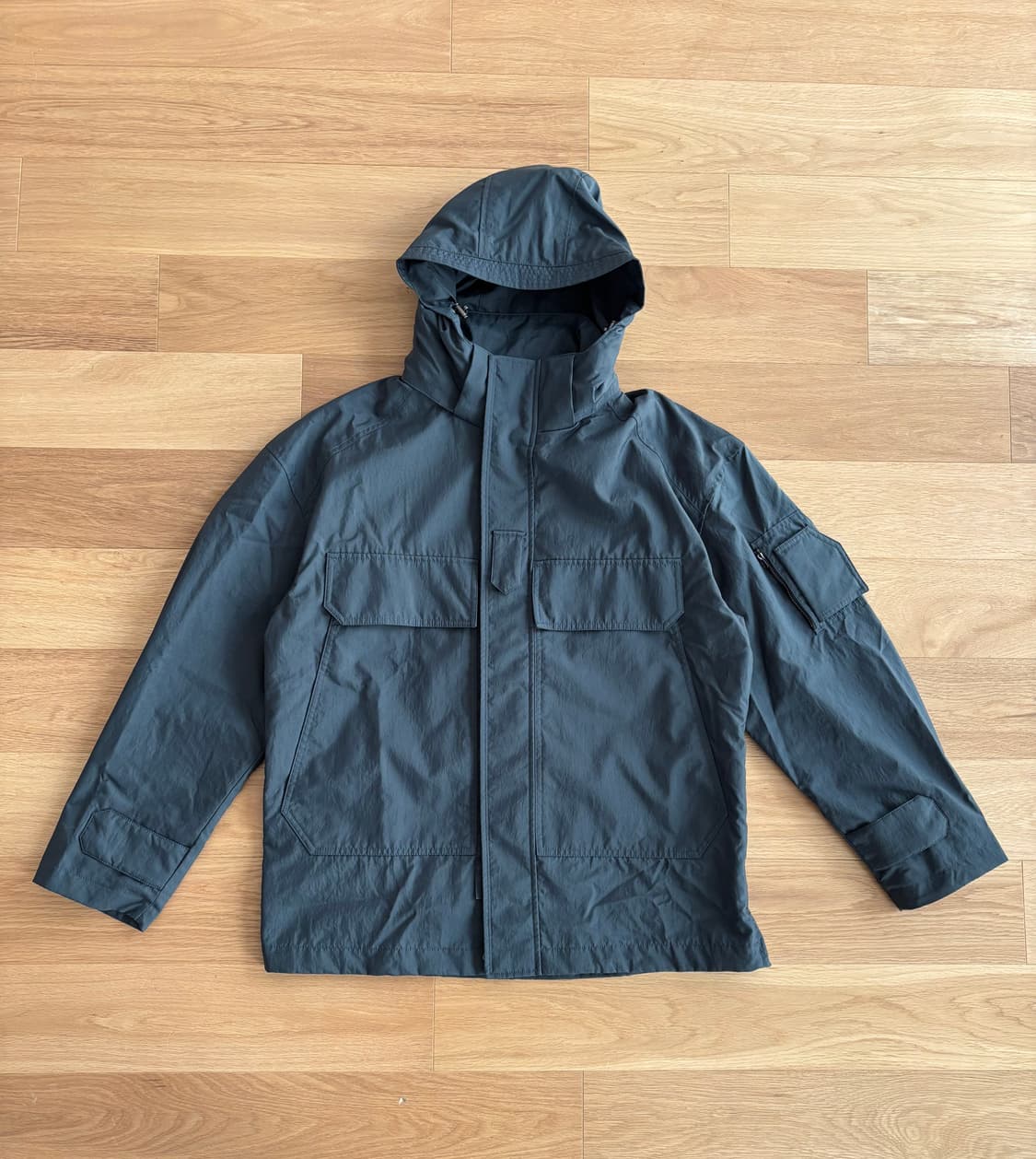 질스튜어트 뉴욕 딥블루 마운틴 쉘파카 M 상품이미지1