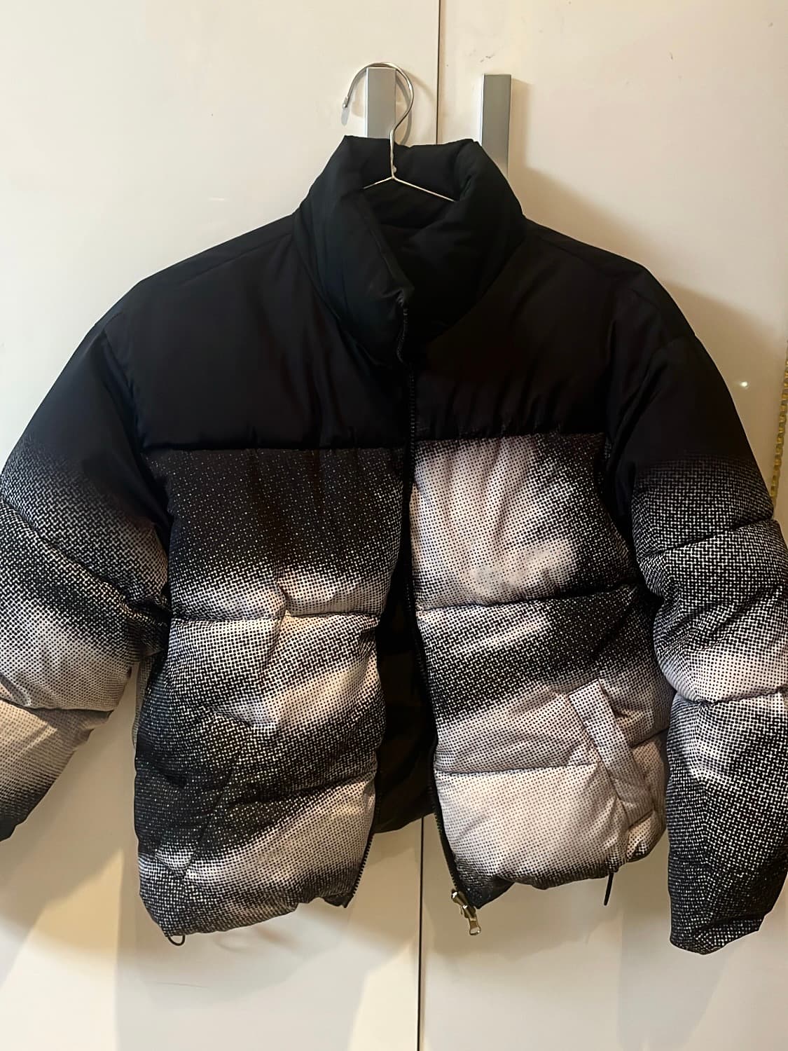 나체 글레어 리버시블 패딩 블랙 상품이미지4