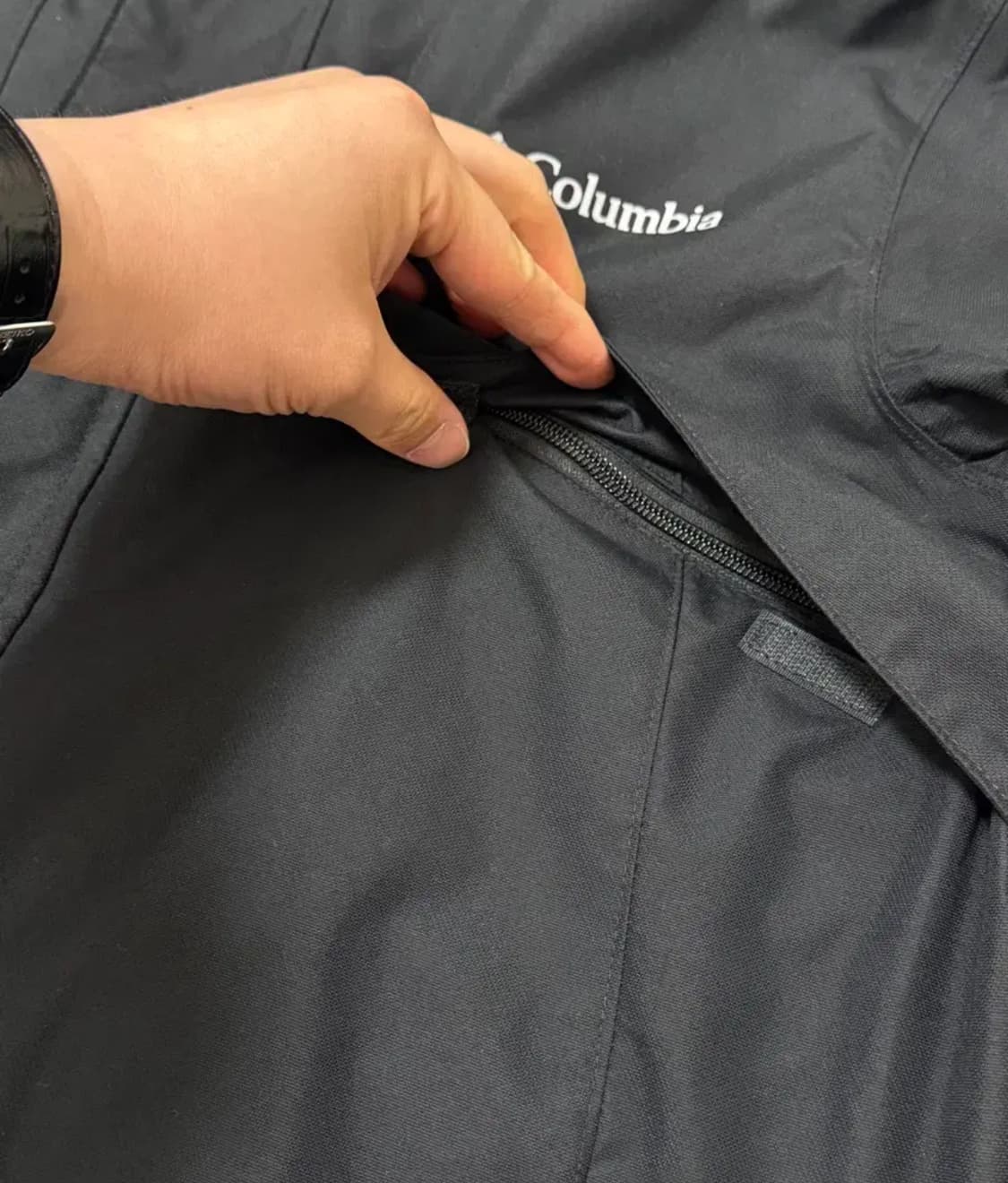 콜럼비아 옴니터치 옴니히트 고프코어 바람막이 자켓  (L) 상품이미지4