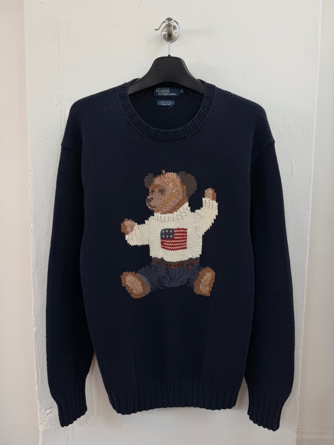 90s 폴로 랄프로렌 OG 싯 다운 베어 니트  상품이미지2