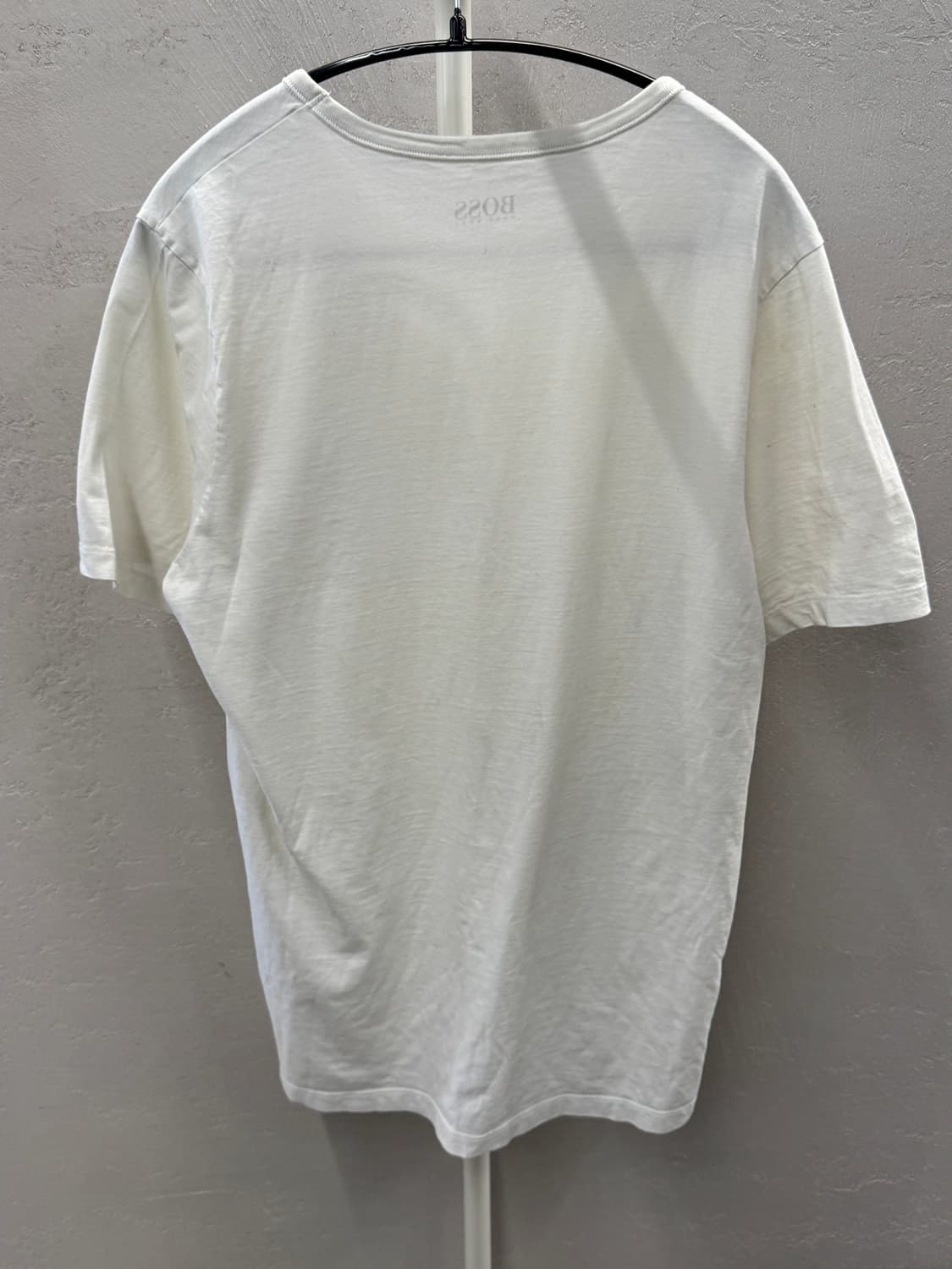 휴고보스 기본 반팔티 화이트 L 상품이미지10