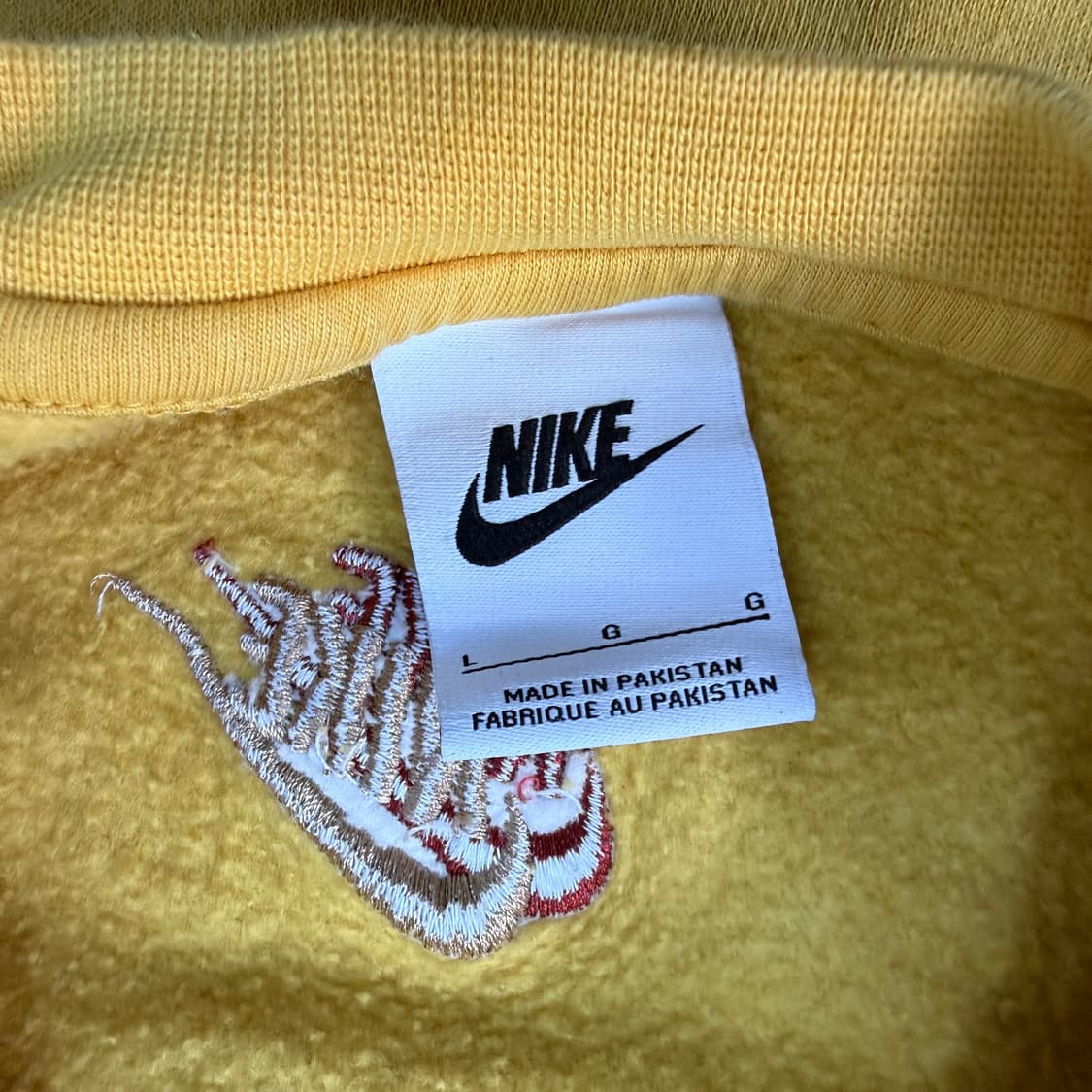 L 나이키 에센셜 브러쉬드 맨투맨 0123T1 상품이미지3