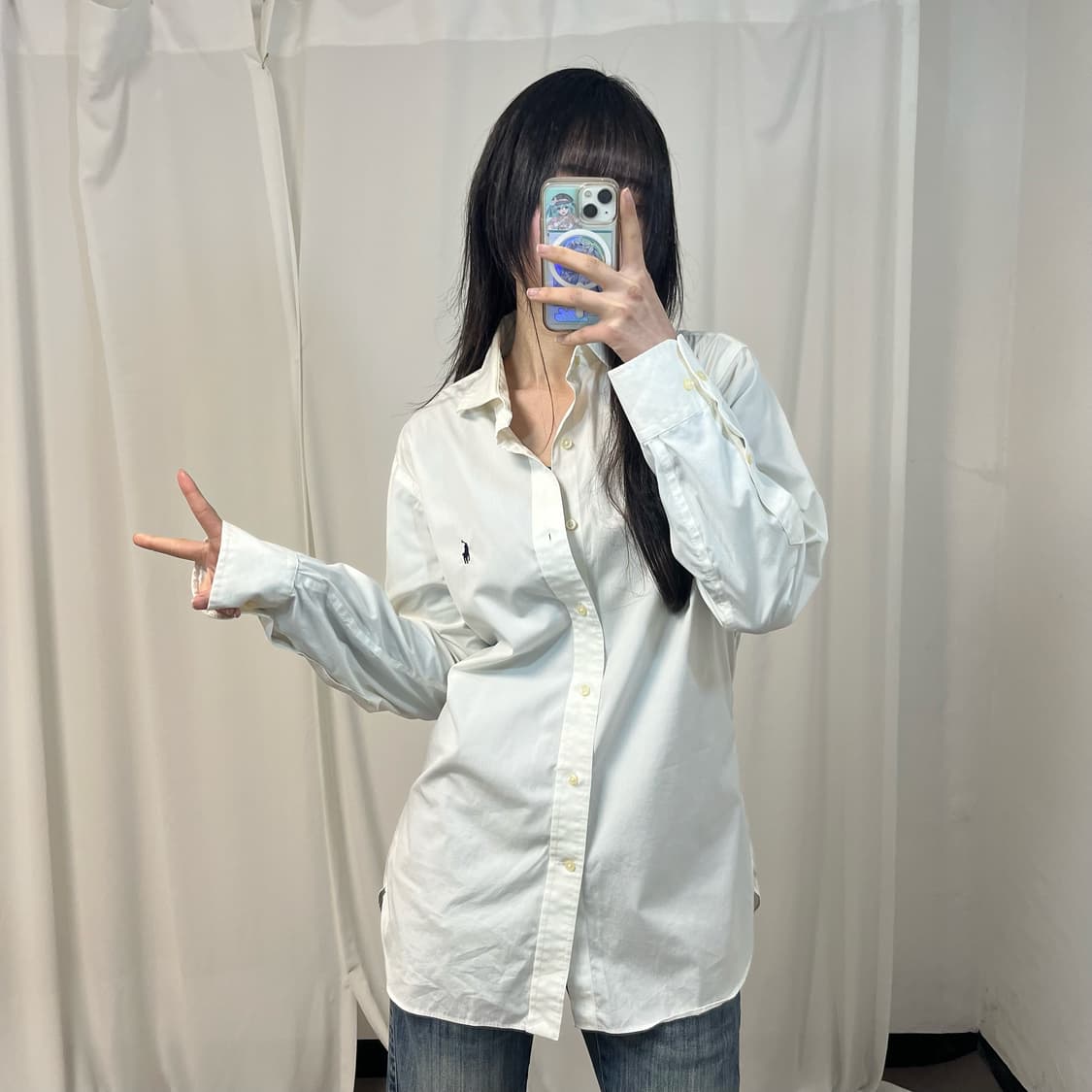 Polo Ralph Lauren white shirt 상품이미지2