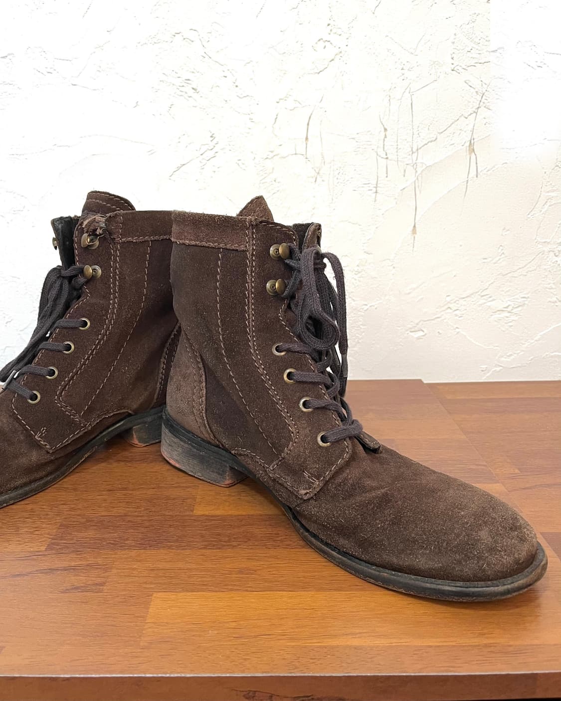 디젤 스웨이드 집업 워커 부츠 상품이미지1