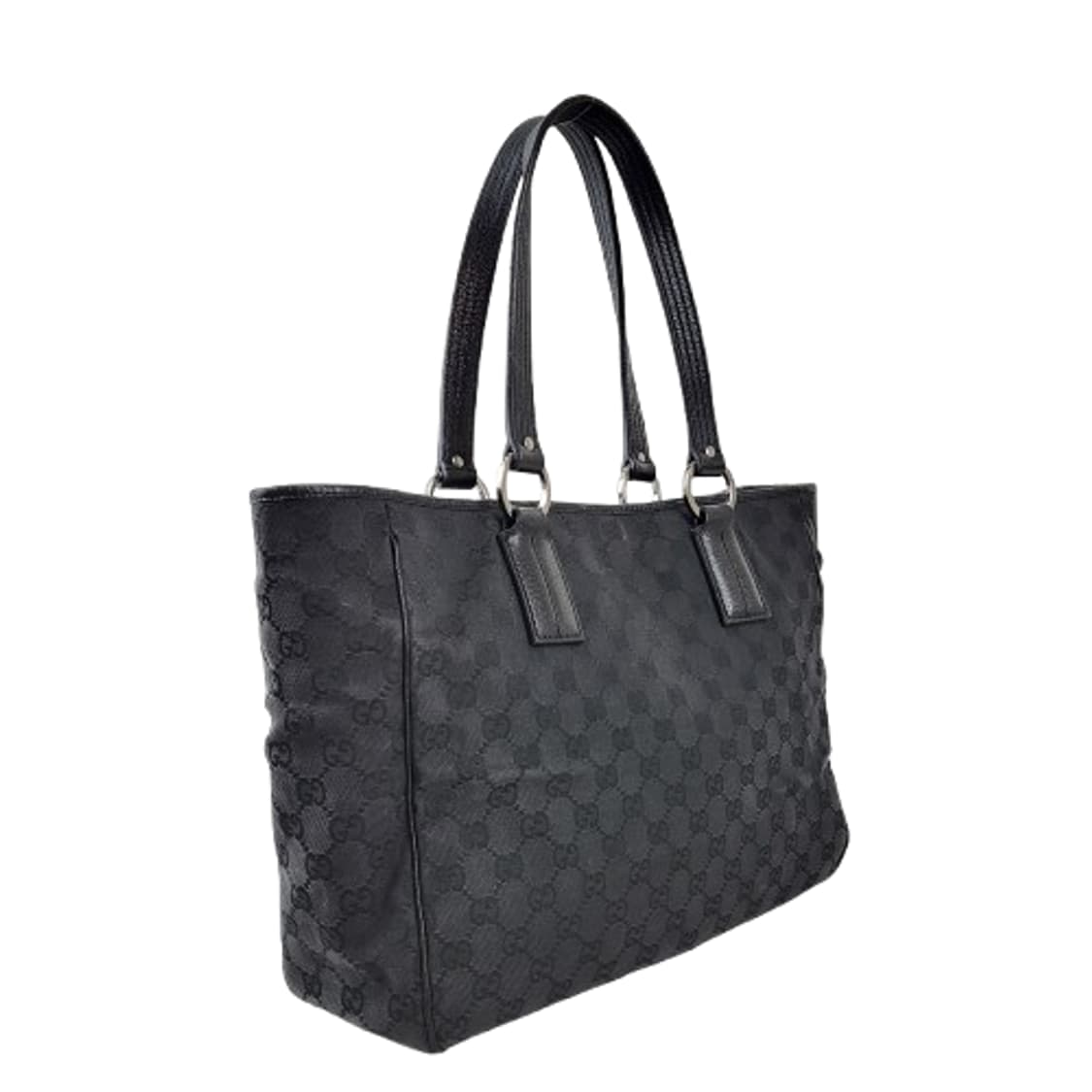 정품 구찌 블랙 자가드 숄더백 상품이미지2