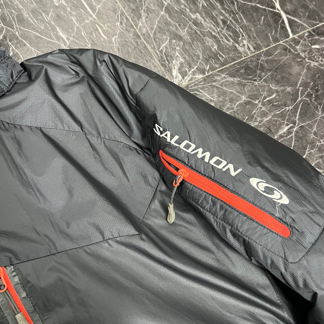 살로몬 컴포맥스 나일론 쉘 패디드 후드 자켓 상품이미지4