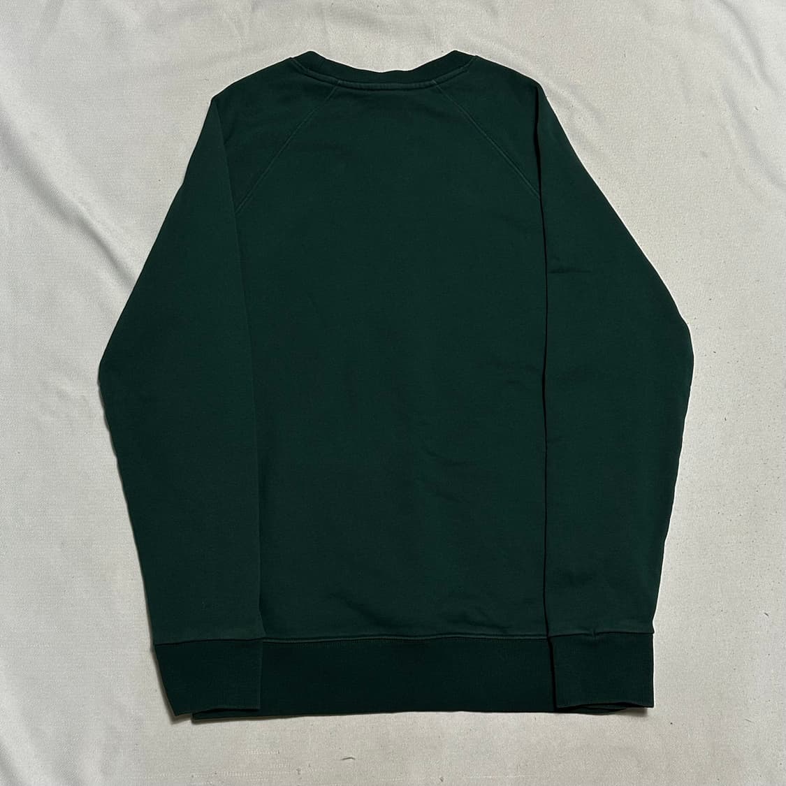 L 메종키츠네 폭스 헤드 패치 그린 맨투맨 상품이미지3