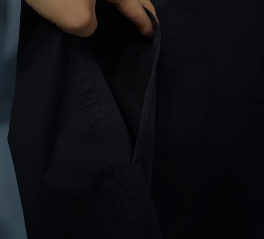 솔리드옴므 남성 블랙 코트 105 상품이미지7