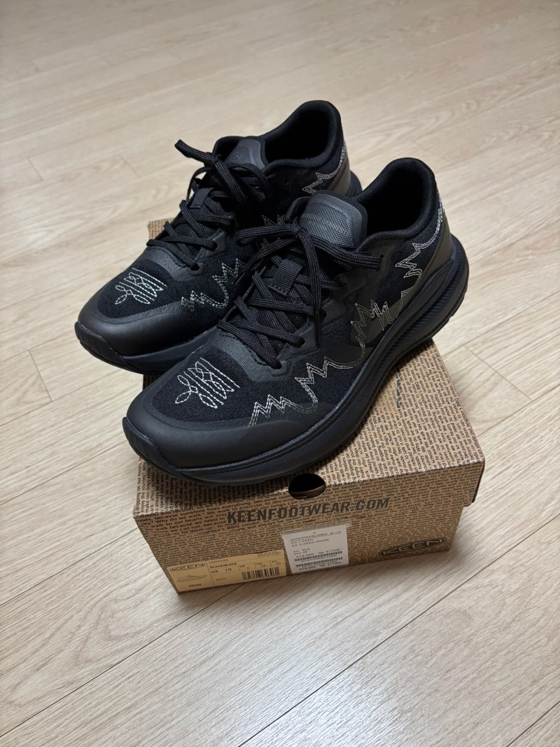 Keen x 엔지니어드 가먼츠 WK500 블랙 280 상품이미지1