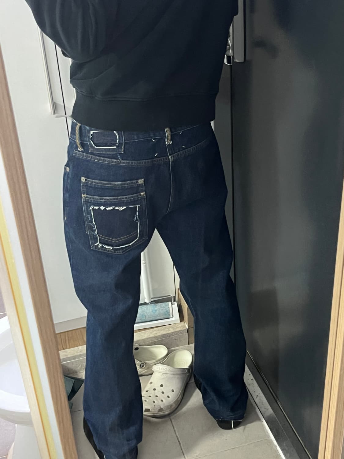 [34]마르지엘라 인디고 데님 (벨티드 탈부착 가능) 상품이미지1