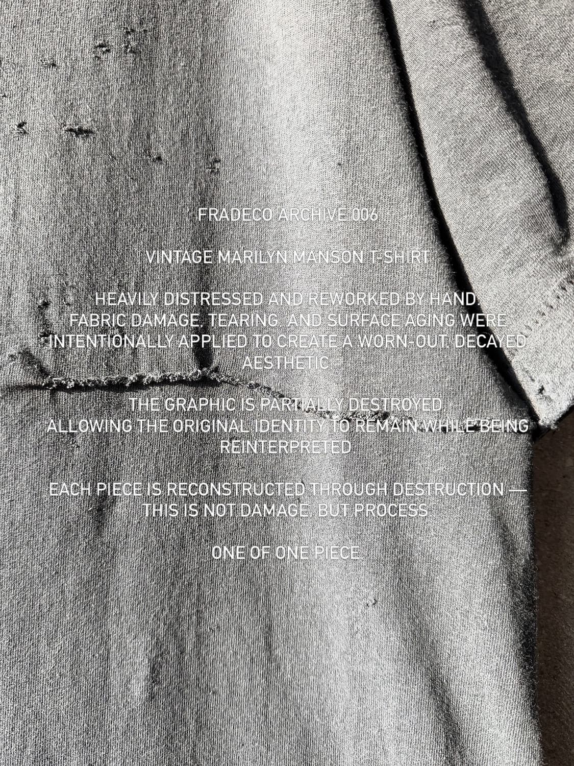 Vintage Marilyn Manson T-shirt 상품이미지9