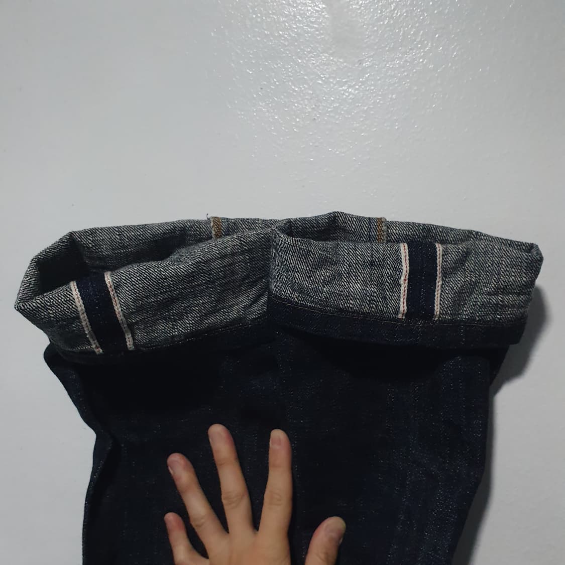 네이키드앤페이머스 네페진 오카야마 스피릿3 생지 데님팬츠 셀비지 31인치 상품이미지5