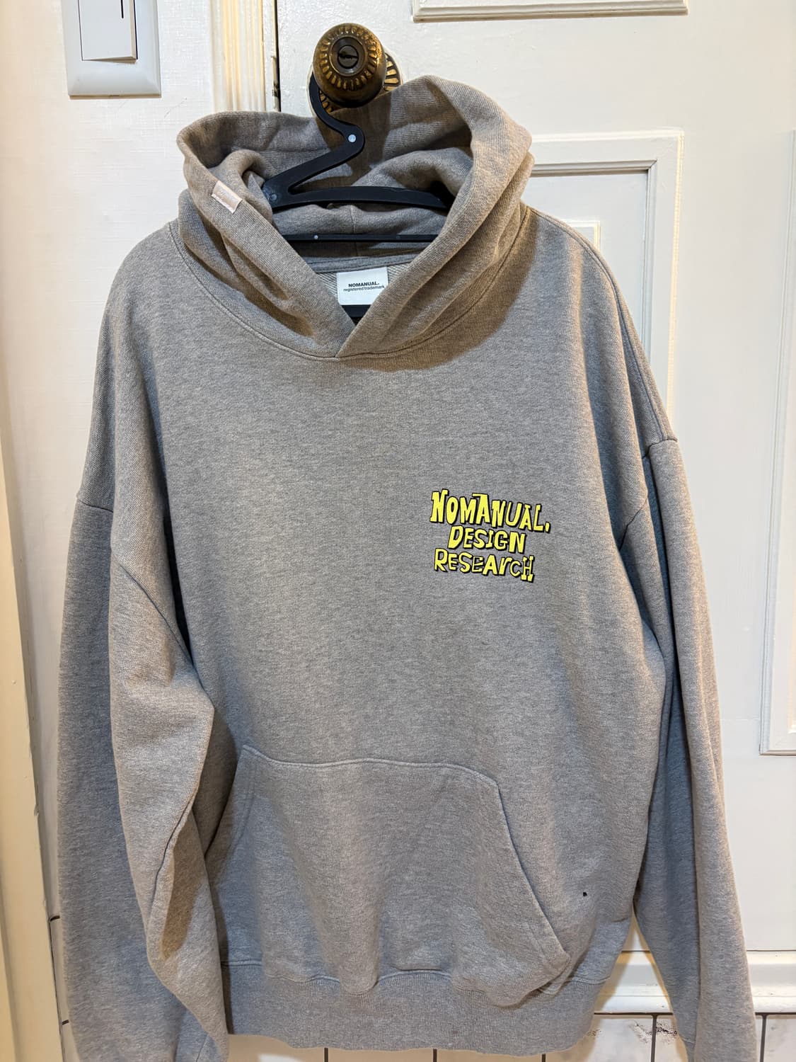 노매뉴얼 후드티 상품이미지1