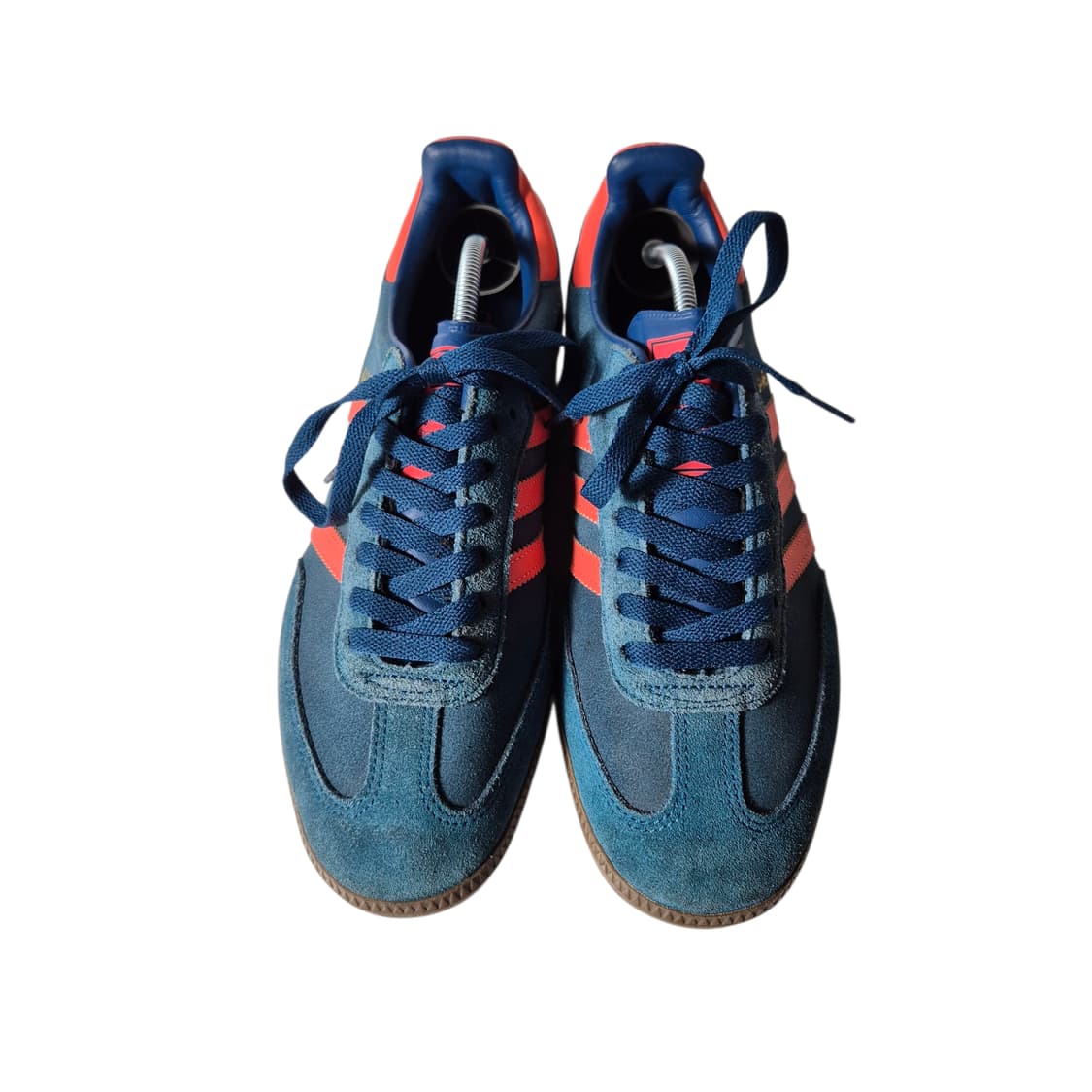 260) 13s adidas 아디다스 삼바 트라이벌 블루 레드 상품이미지5
