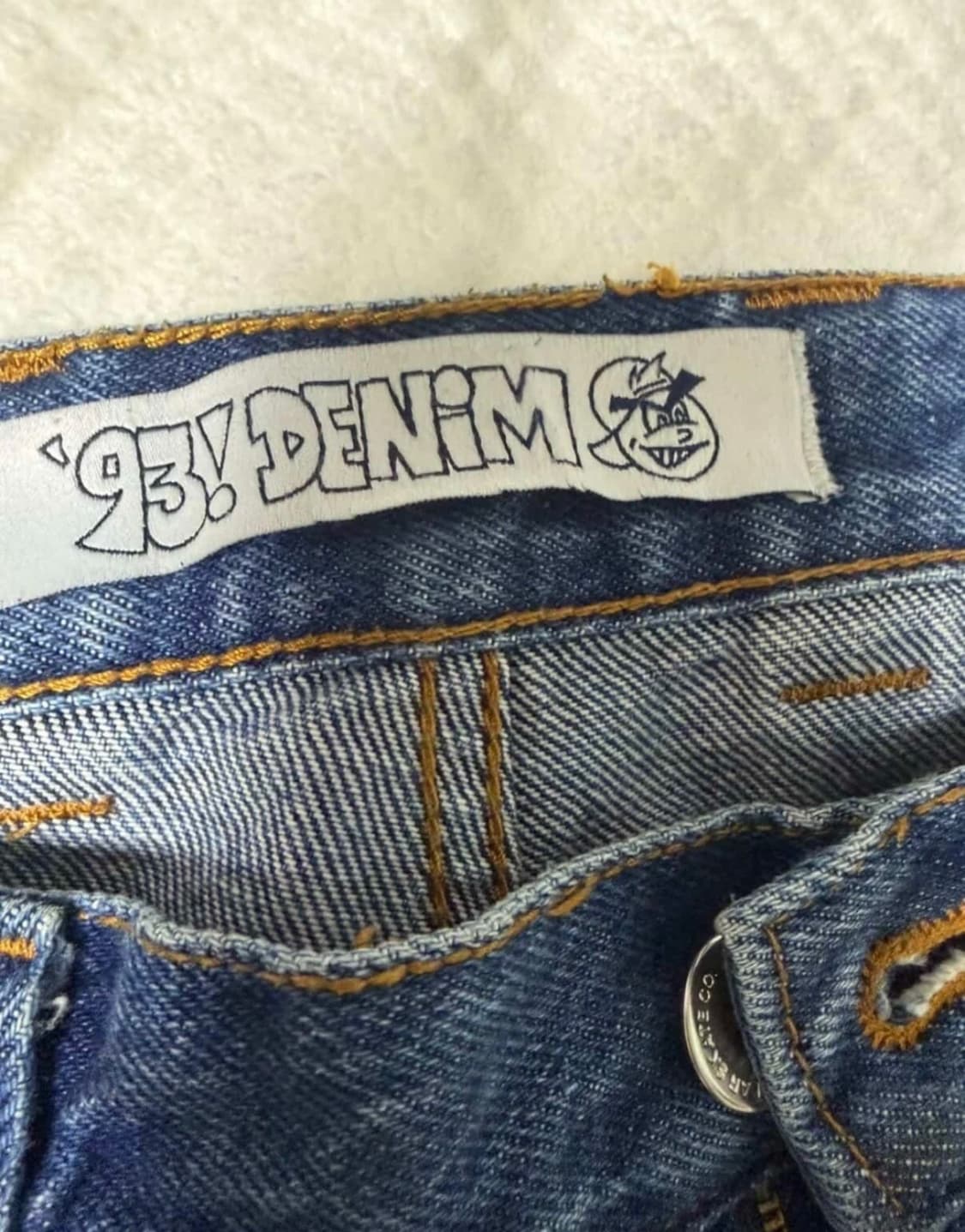 폴라스케이트 93 데님팬츠  상품이미지2