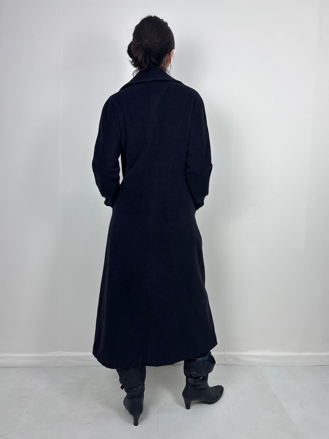 ALPACA NAVY MAXI COAT 상품이미지7