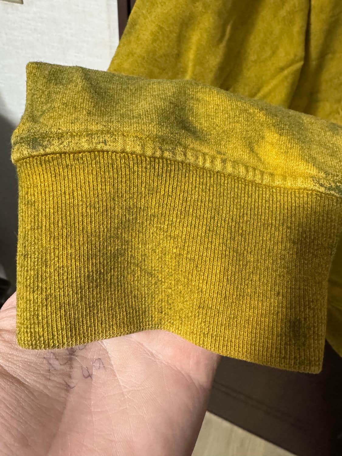 슈프림 스톤아일랜드 머스타드 후드xl 상품이미지4