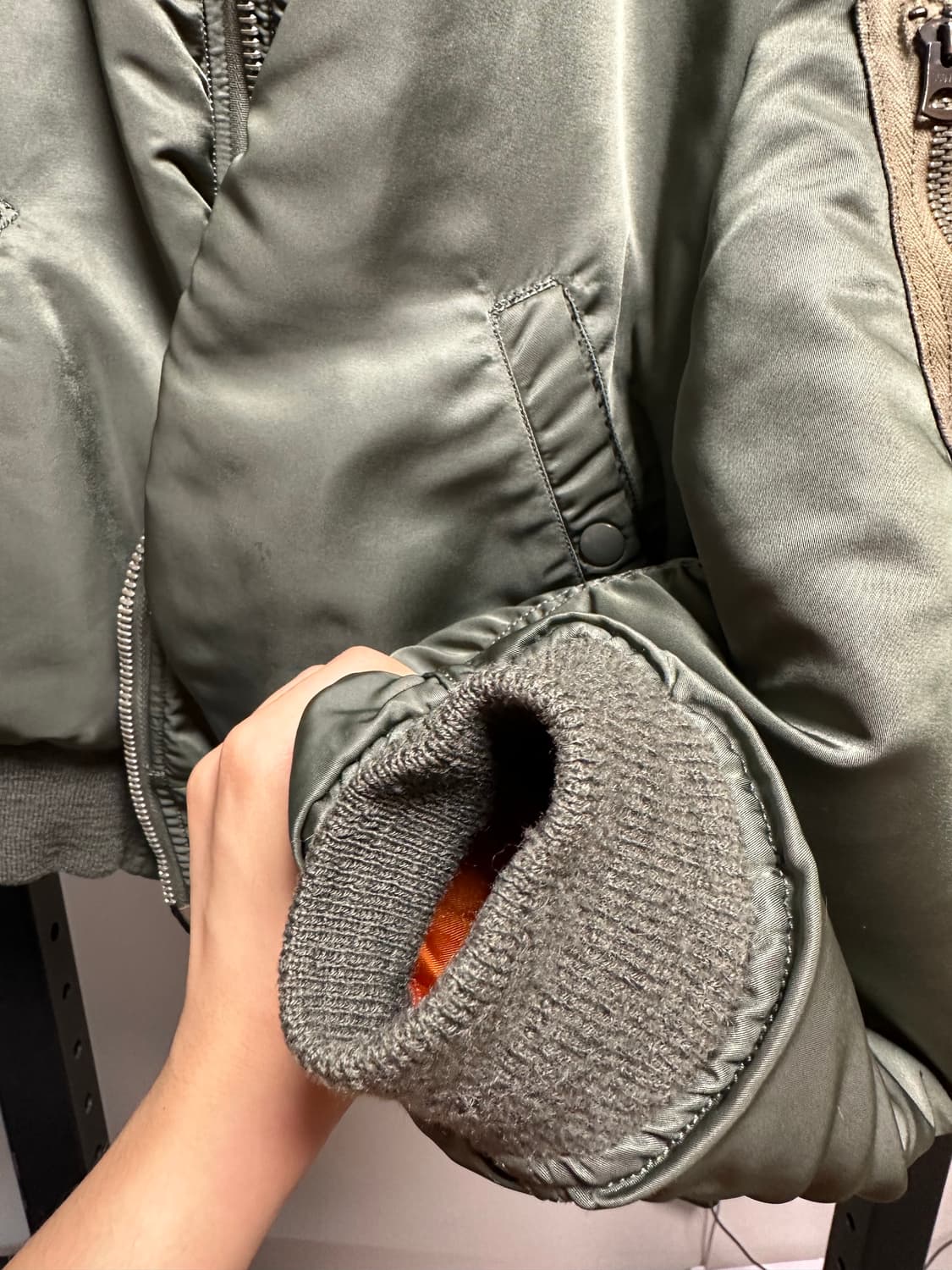 오리지널 ma-1 자켓 D타입 m사이즈 상품이미지4