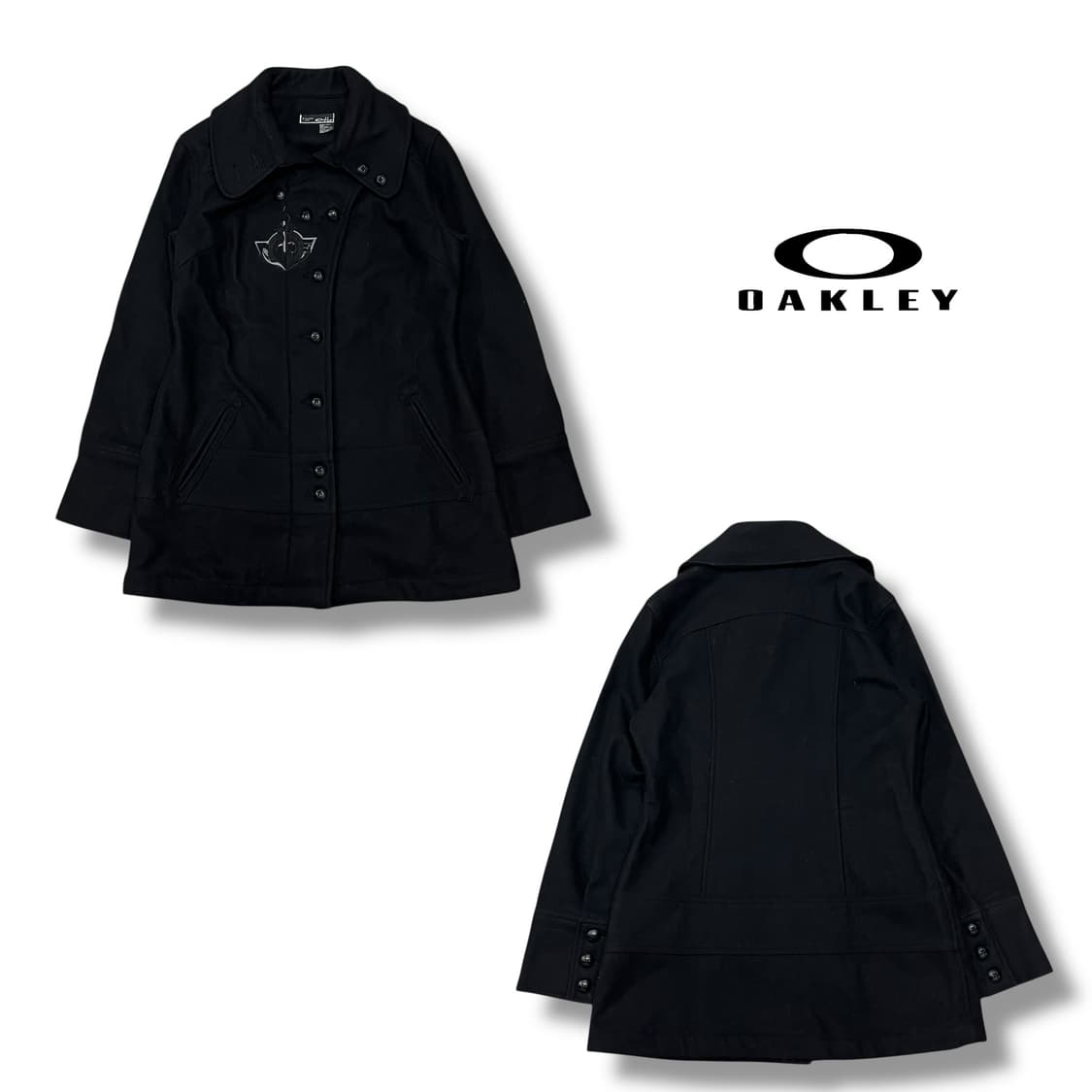 오클리 펑크자수 울 코트 s08083 상품이미지1