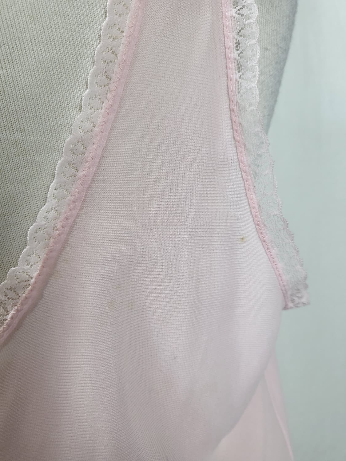 빈티지 페일 핑르 소네트 슬립 원피스 상품이미지8