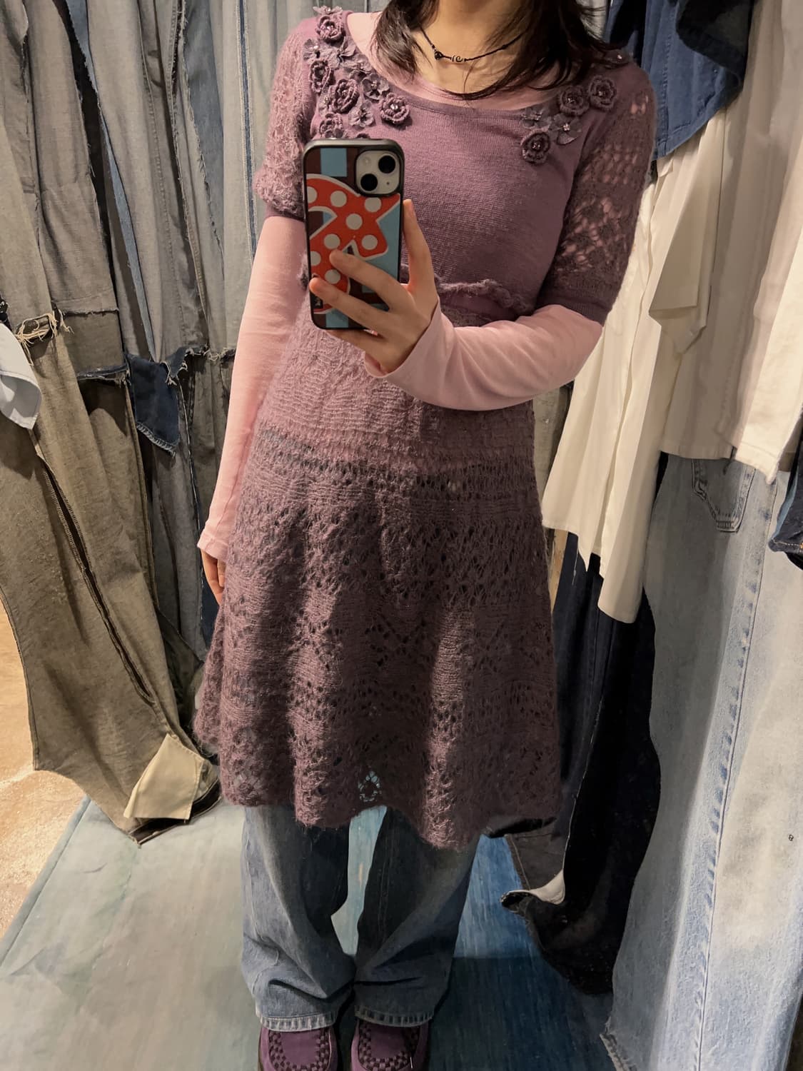 44-55 ) ALBERTA FERRETTI (Mohair) 상품이미지8