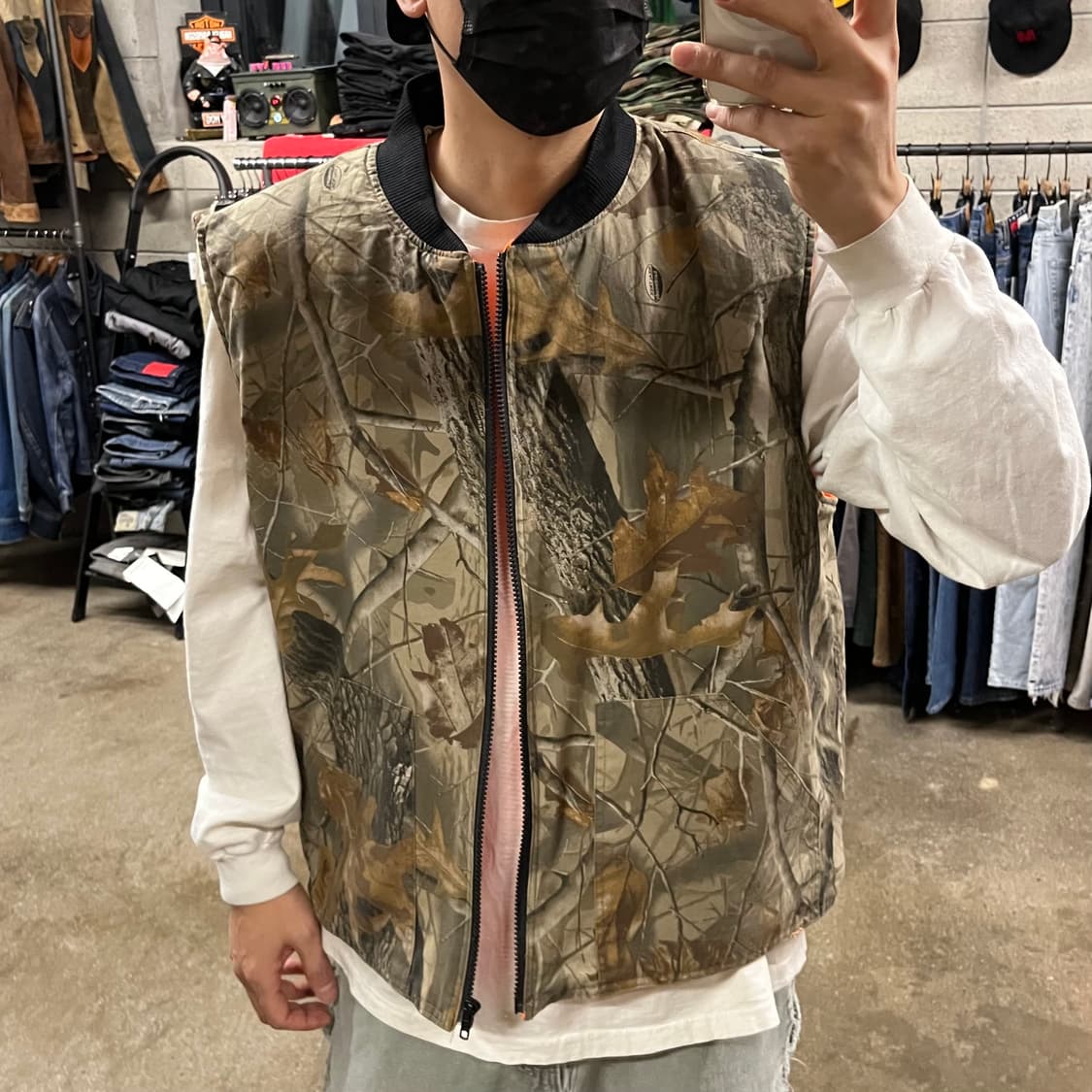 빈티지 리얼트리 패딩 베스트 (110) 상품이미지7