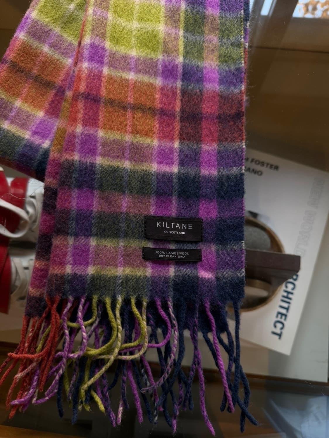 KILTANE 캐시미어 머플러 상품이미지4