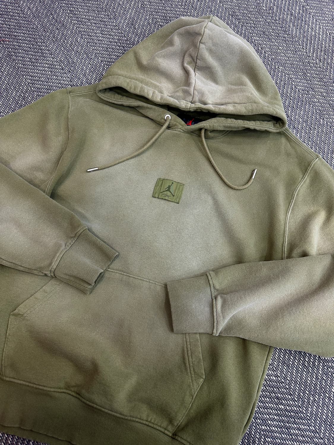 조던 워싱 후드티 카키 상품이미지2