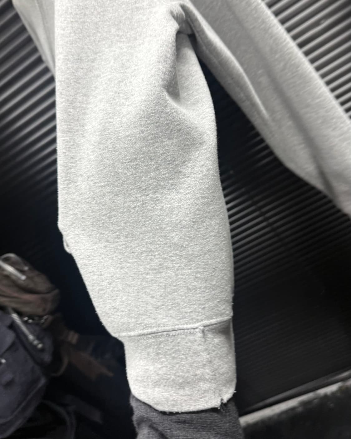 챔피온 eco 코튼 면 스웻 셔츠 후드 티 후디 L 100 그레이 회색  상품이미지6