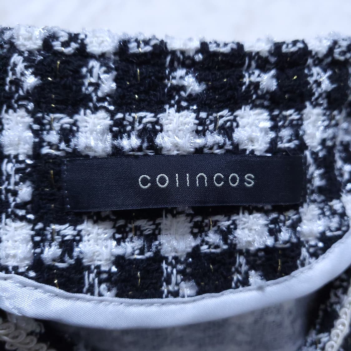 콜린코스 여성 트위드반팔자켓 F 0224 상품이미지3