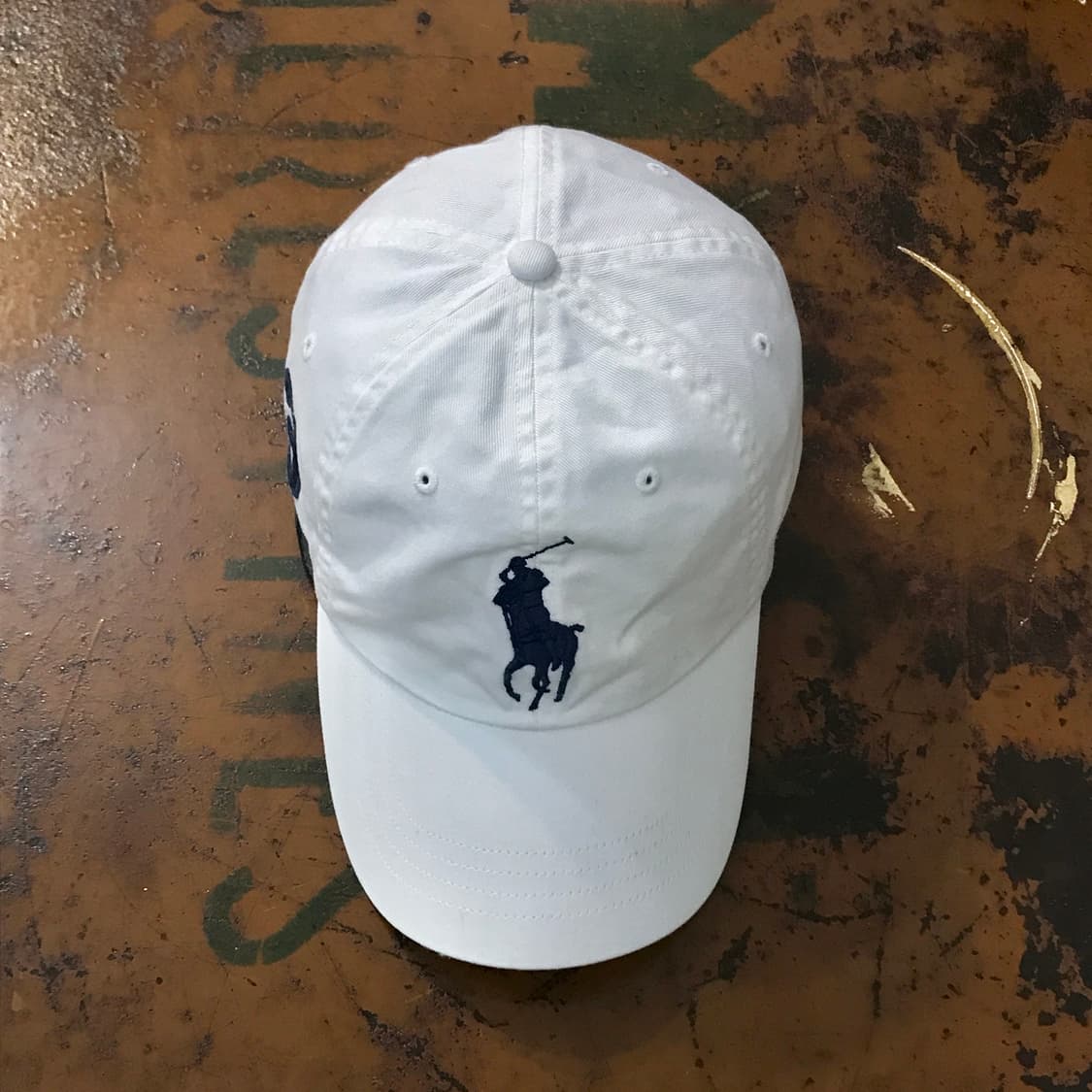 폴로랄프로렌 화이트 볼캡 남녀공용 상품이미지4